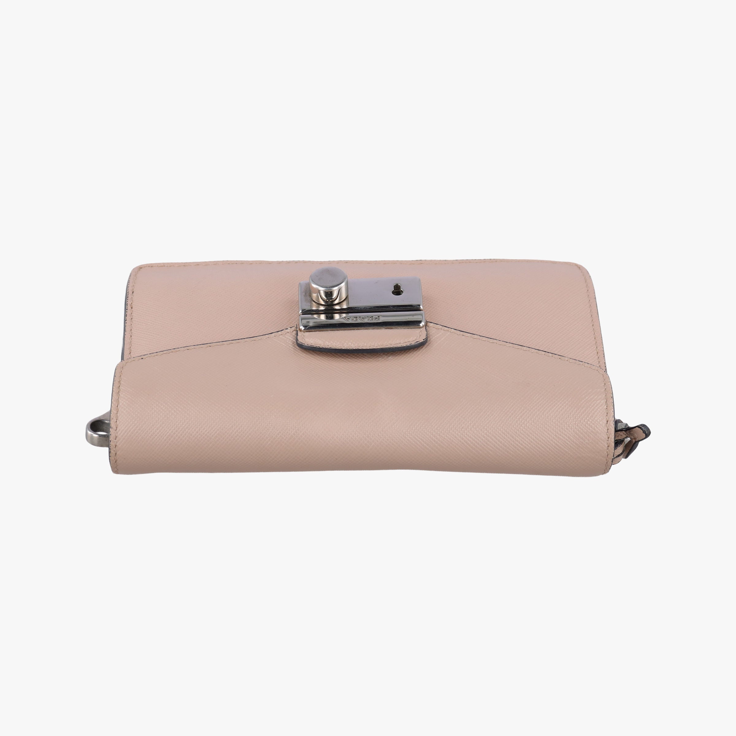 Pre-owned Prada Sound TAMARIS Pink SAFFIANO Leather BN2662 shoulderbag | stylenewstar