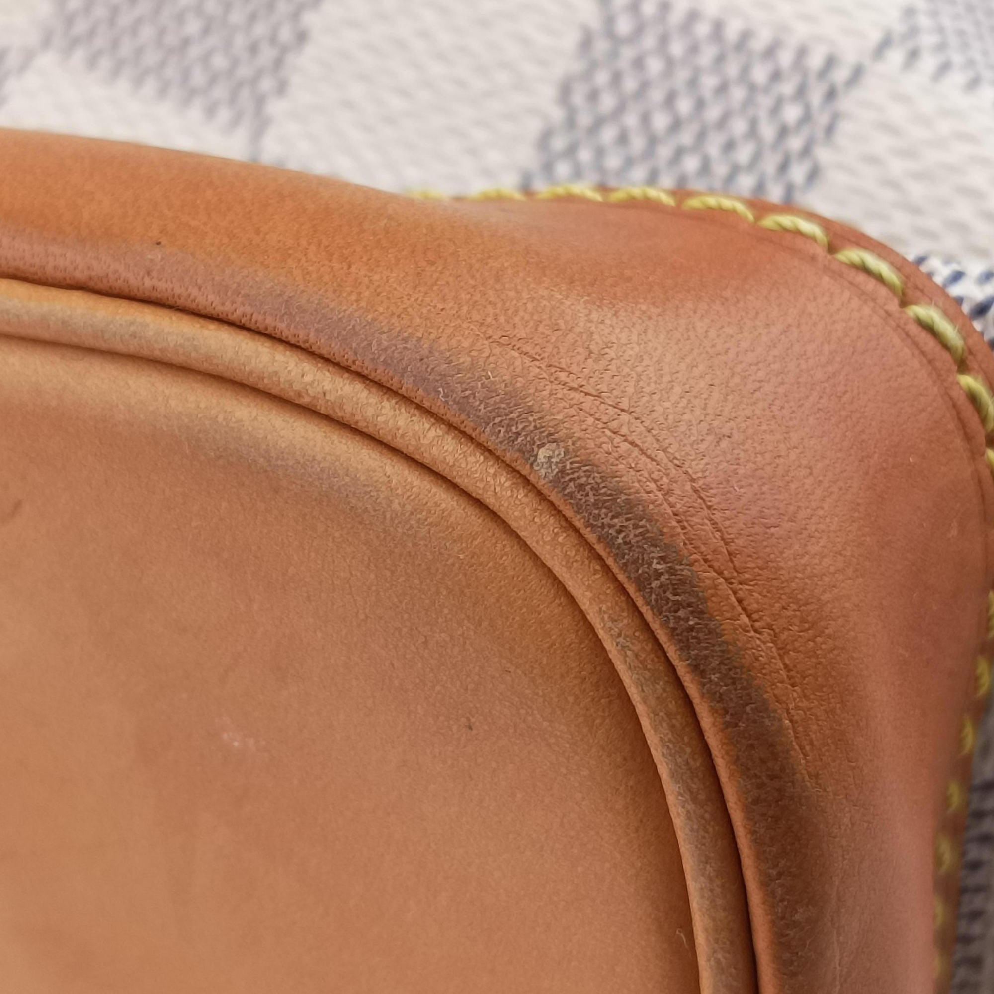 Pre-owned Louis Vuitton NOé BB AZUR Damier Canvas N41220 shoulderbag | stylenewstar