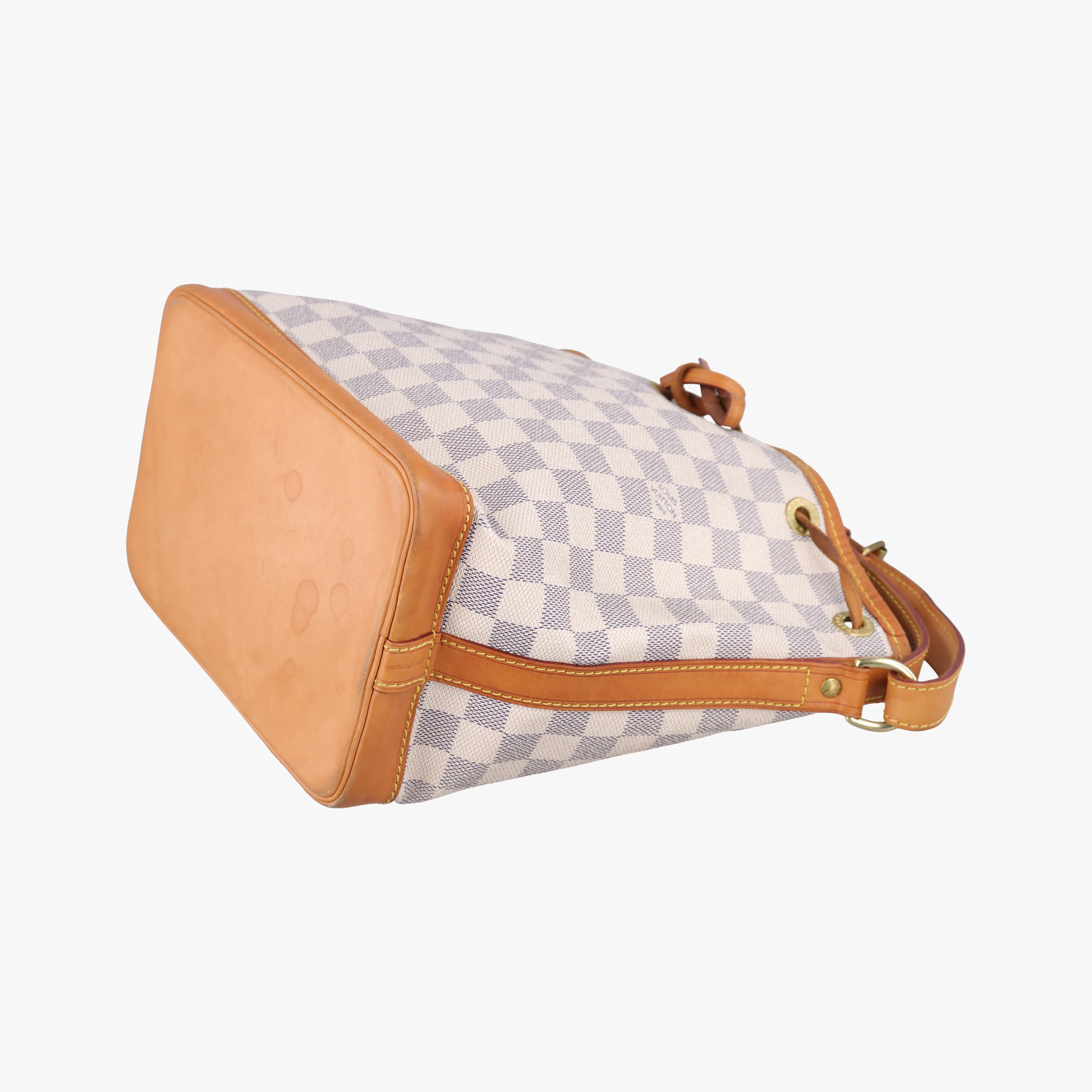 Pre-owned Louis Vuitton NOé BB AZUR Damier Canvas N41220 shoulderbag | stylenewstar