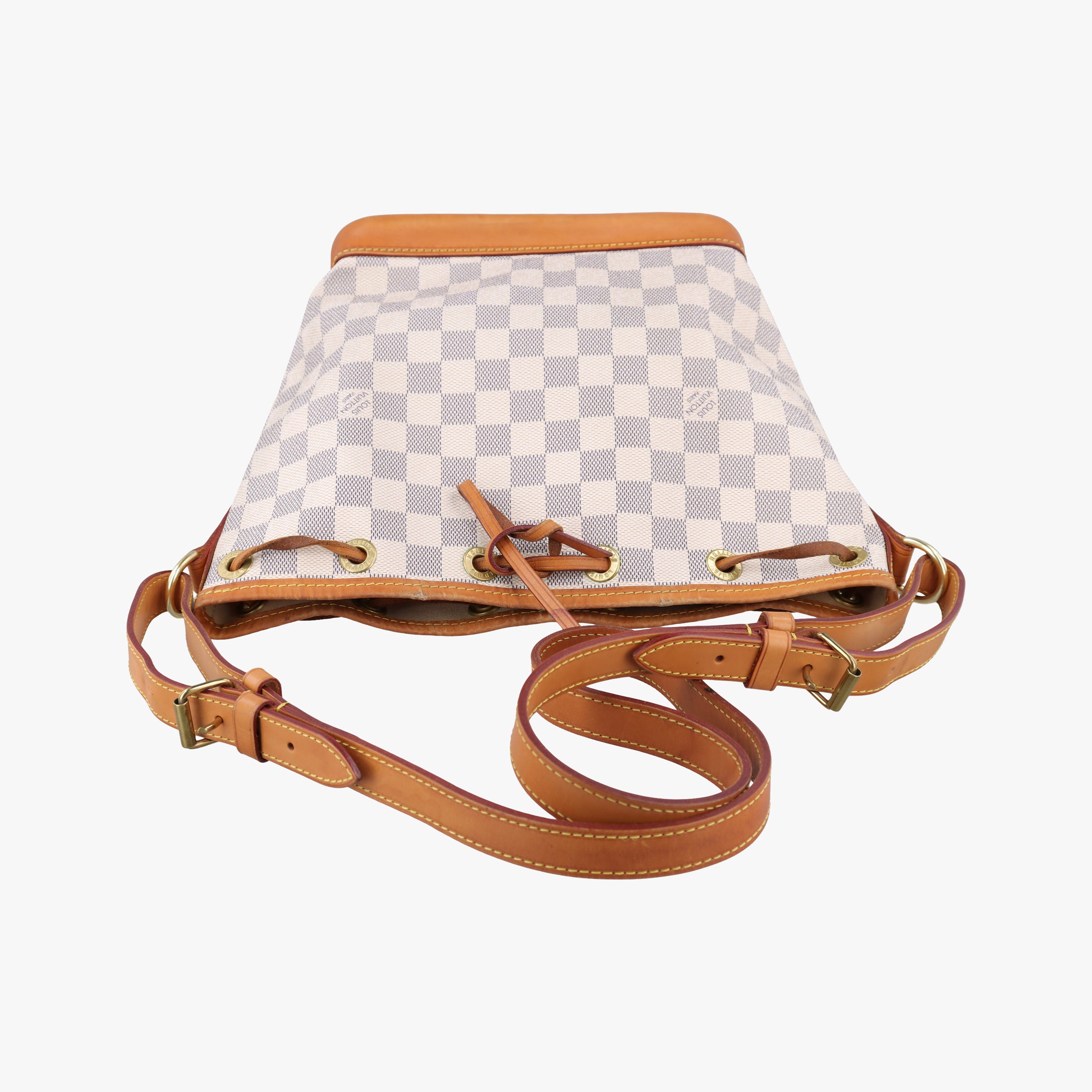 Pre-owned Louis Vuitton NOé BB AZUR Damier Canvas N41220 shoulderbag | stylenewstar