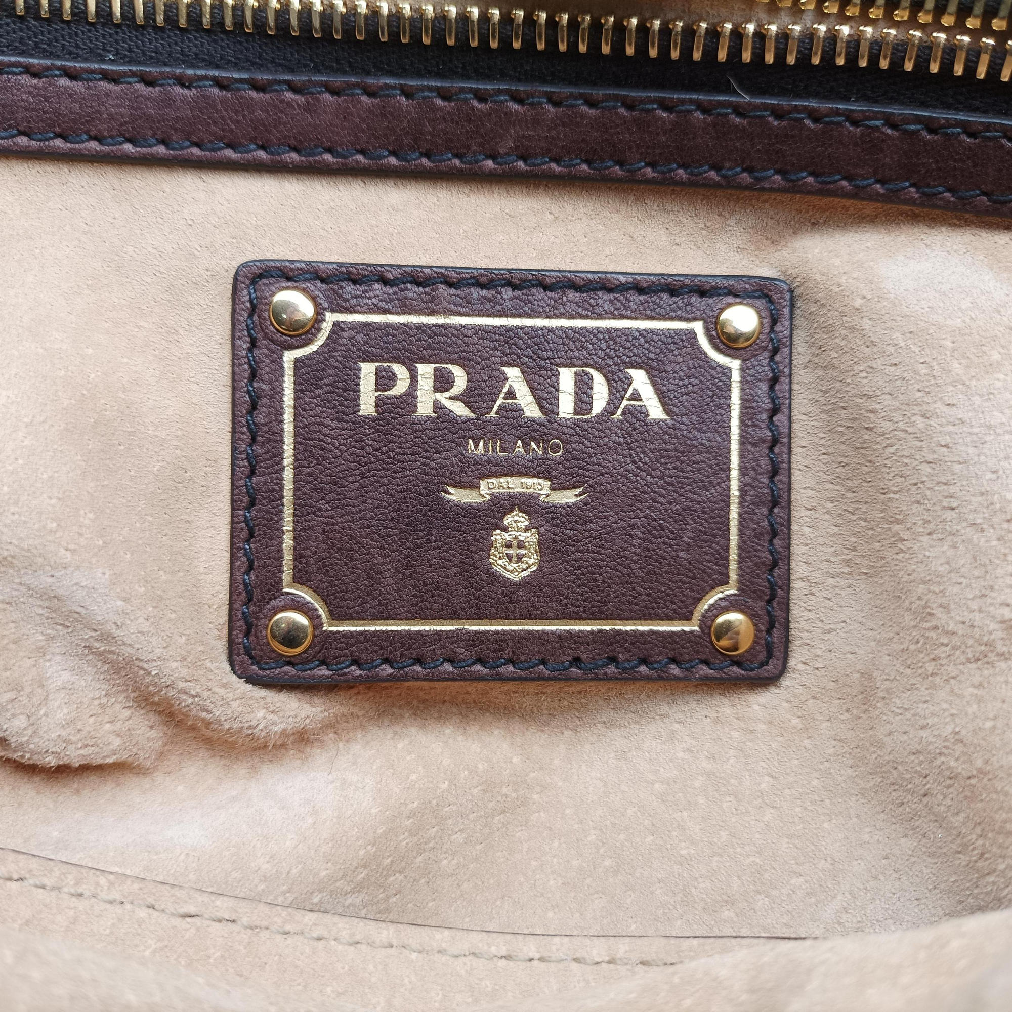 Pre-owned Prada Leopard Print Brown×Multicolour ponyhair  shoulderbag | stylenewstar