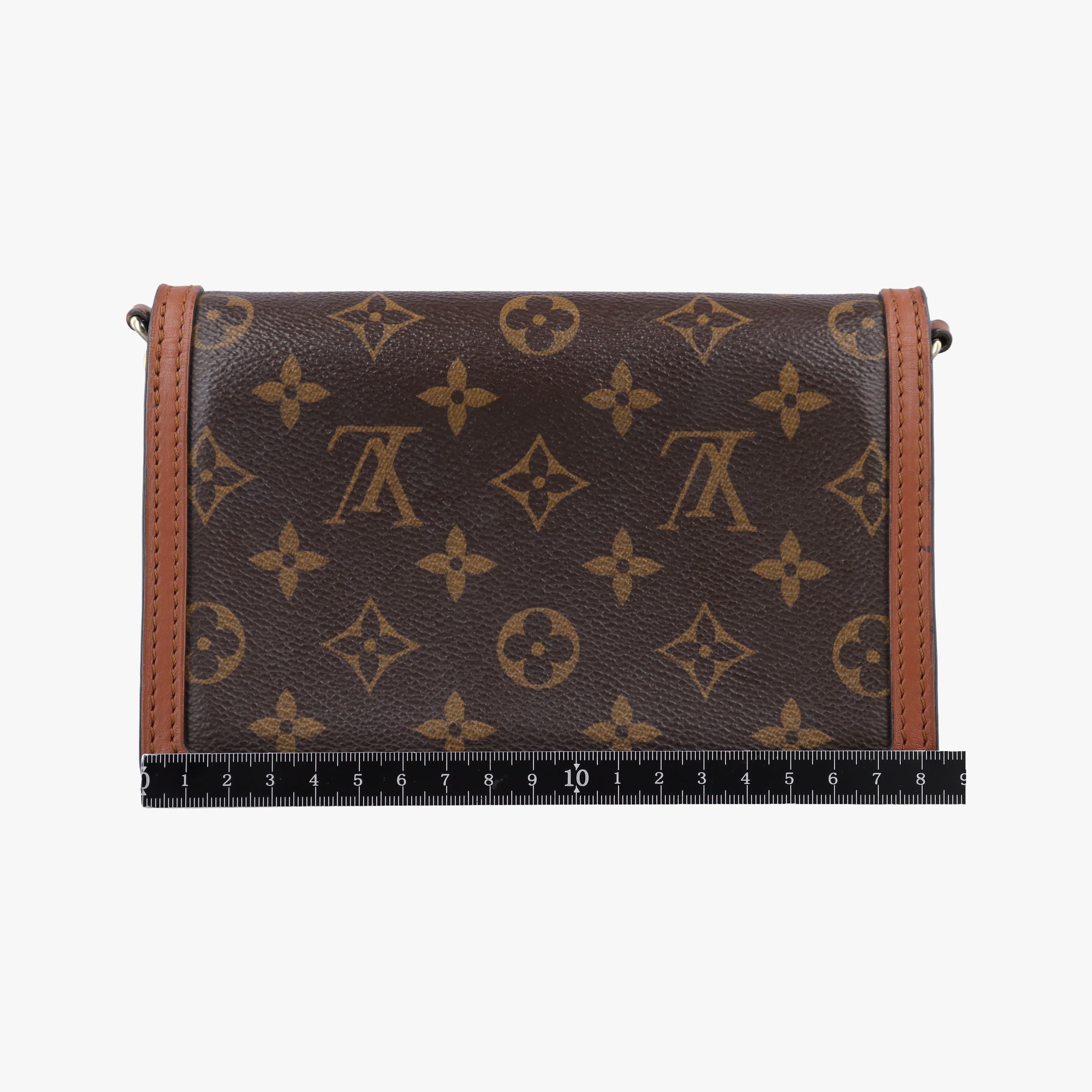 Pre-owned Louis Vuitton Portefeuille Dauphine Brown Monogram Reverse M68746 shoulderbag | stylenewstar