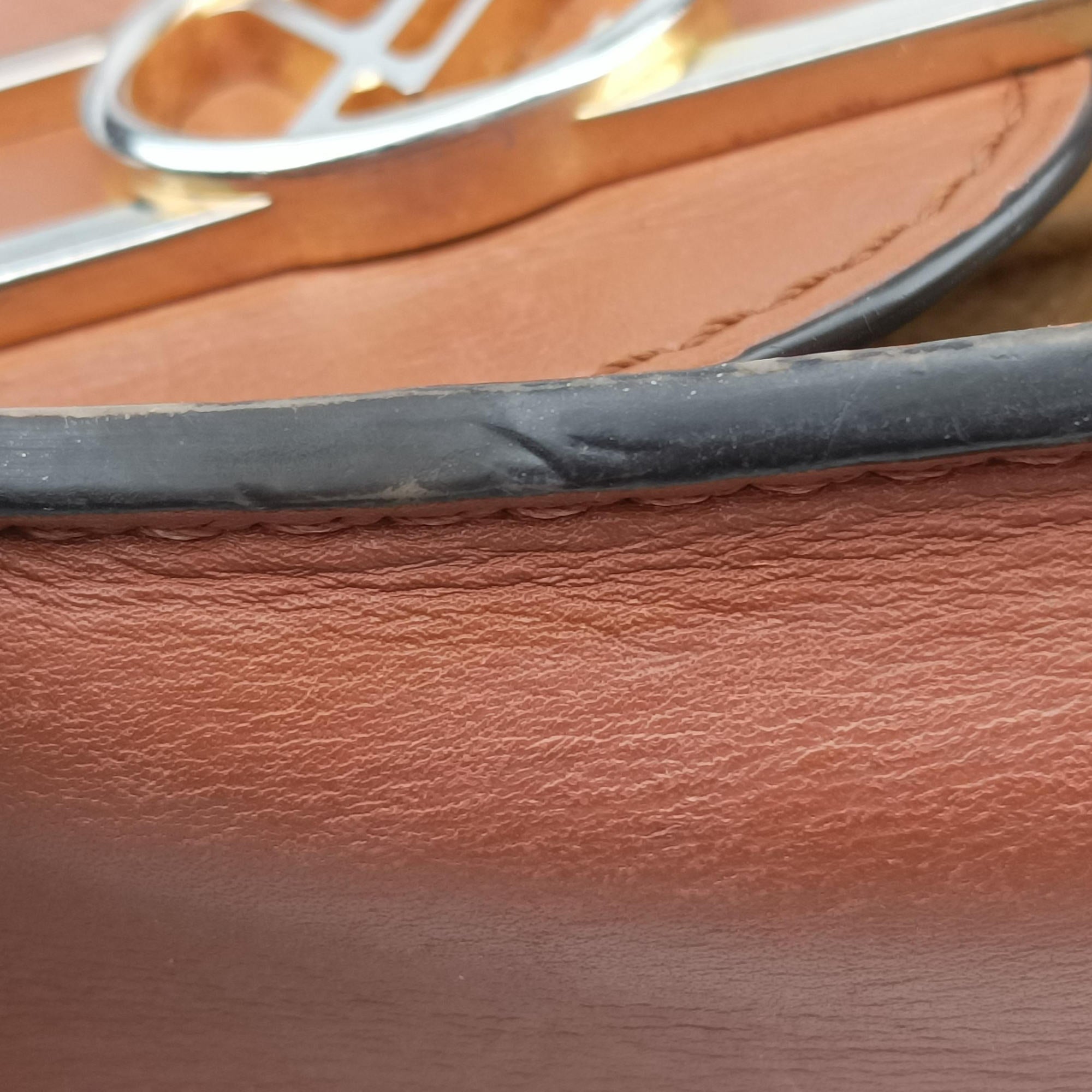 Pre-owned Louis Vuitton Portefeuille Dauphine Brown Monogram Reverse M68746 shoulderbag | stylenewstar