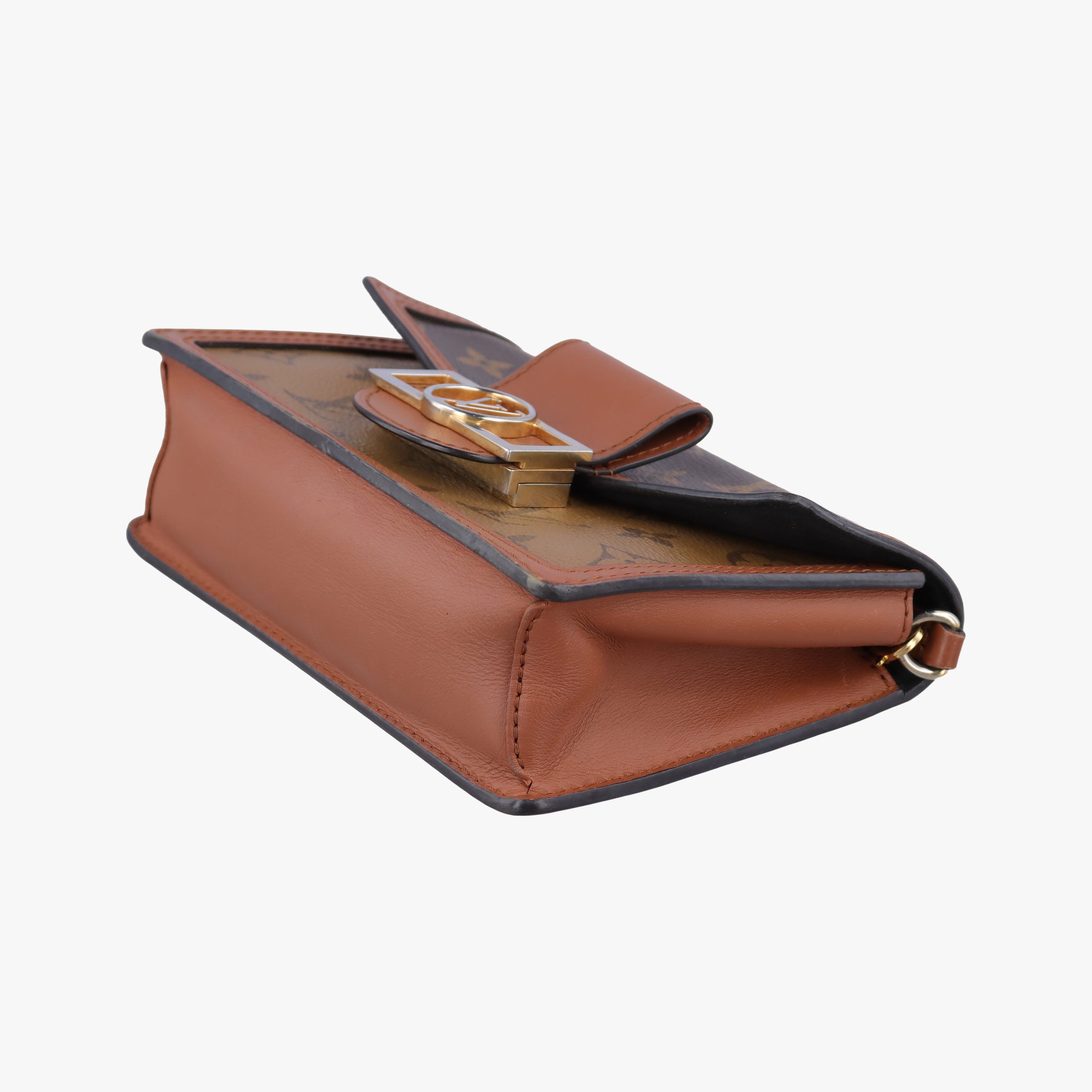 Pre-owned Louis Vuitton Portefeuille Dauphine Brown Monogram Reverse M68746 shoulderbag | stylenewstar
