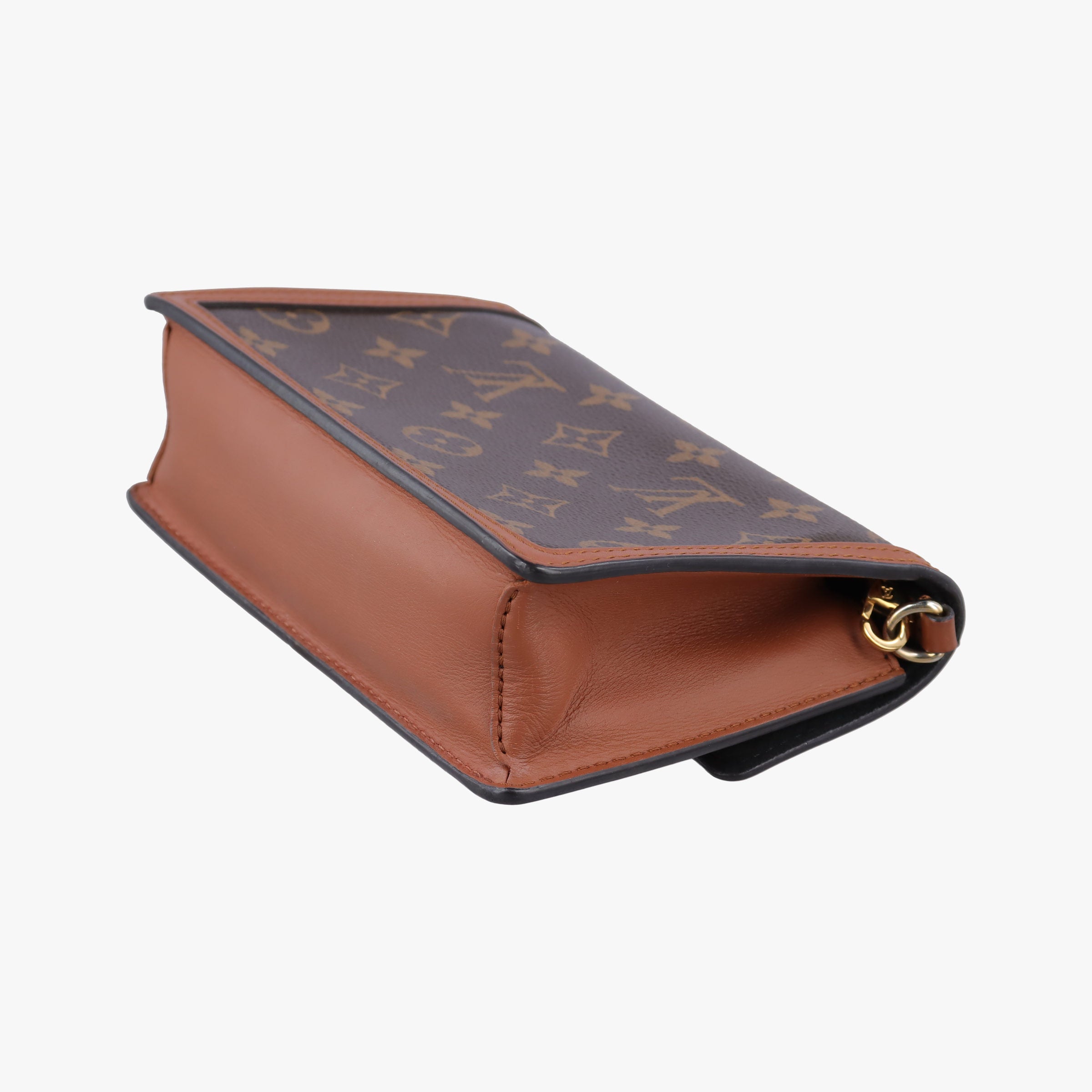 Pre-owned Louis Vuitton Portefeuille Dauphine Brown Monogram Reverse M68746 shoulderbag | stylenewstar