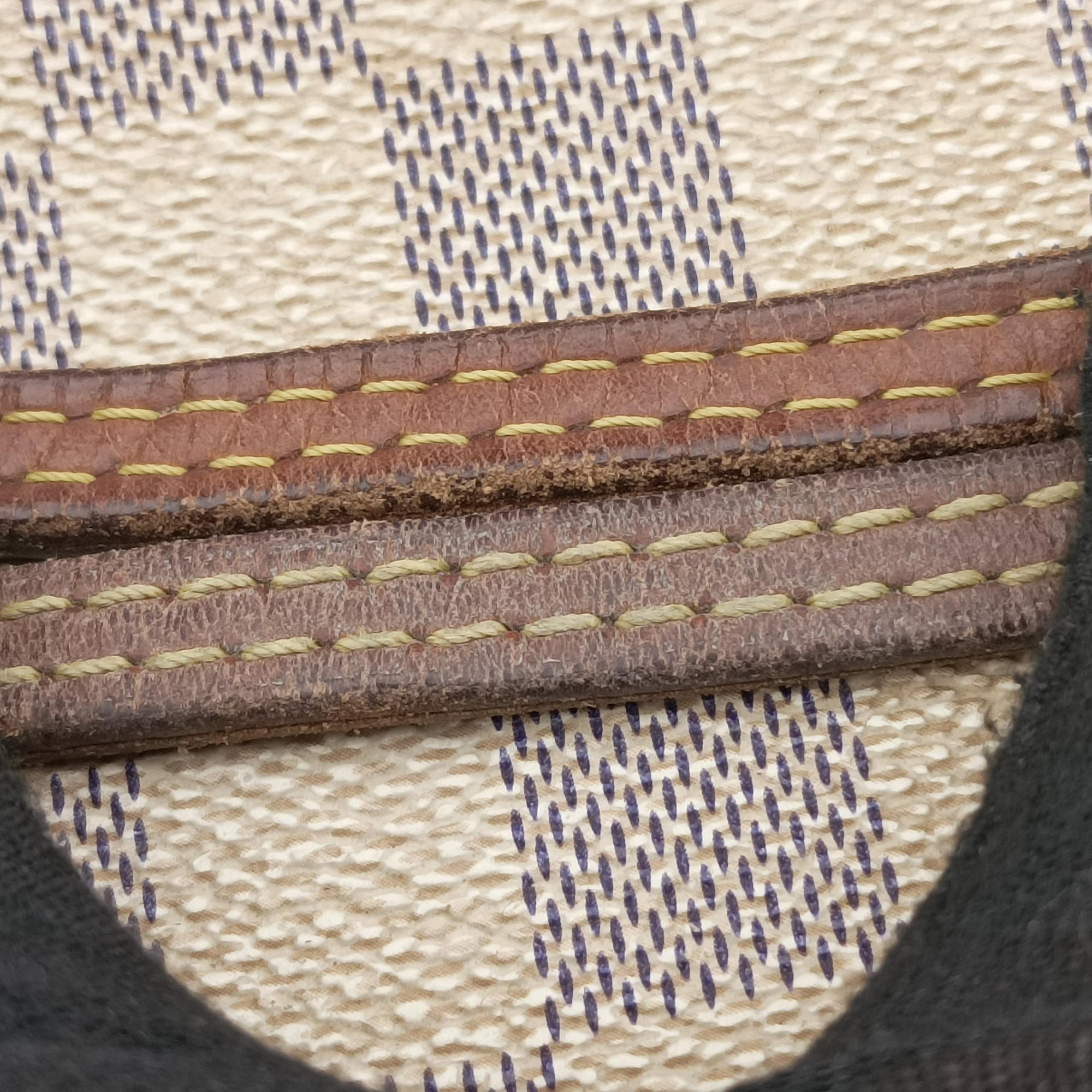 Pre-owned Louis Vuitton NEVERFULL GM AZUR Damier Canvas N51108 shoulderbag | stylenewstar