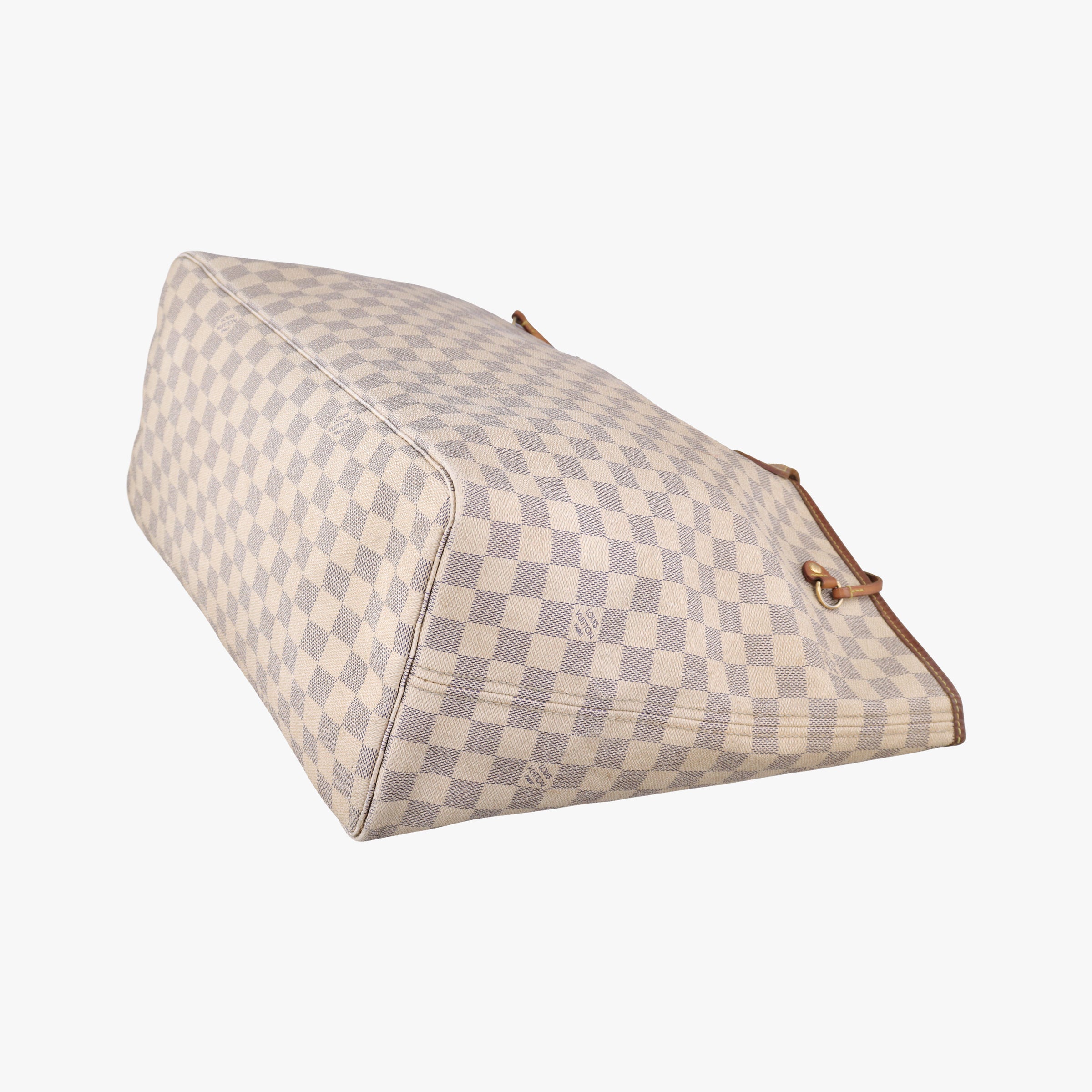Pre-owned Louis Vuitton NEVERFULL GM AZUR Damier Canvas N51108 shoulderbag | stylenewstar