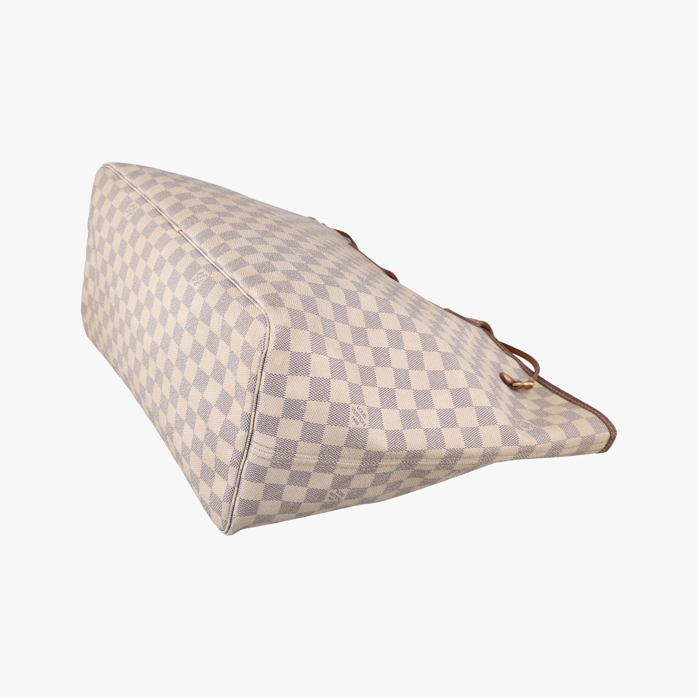 Pre-owned Louis Vuitton NEVERFULL GM AZUR Damier Canvas N51108 shoulderbag | stylenewstar