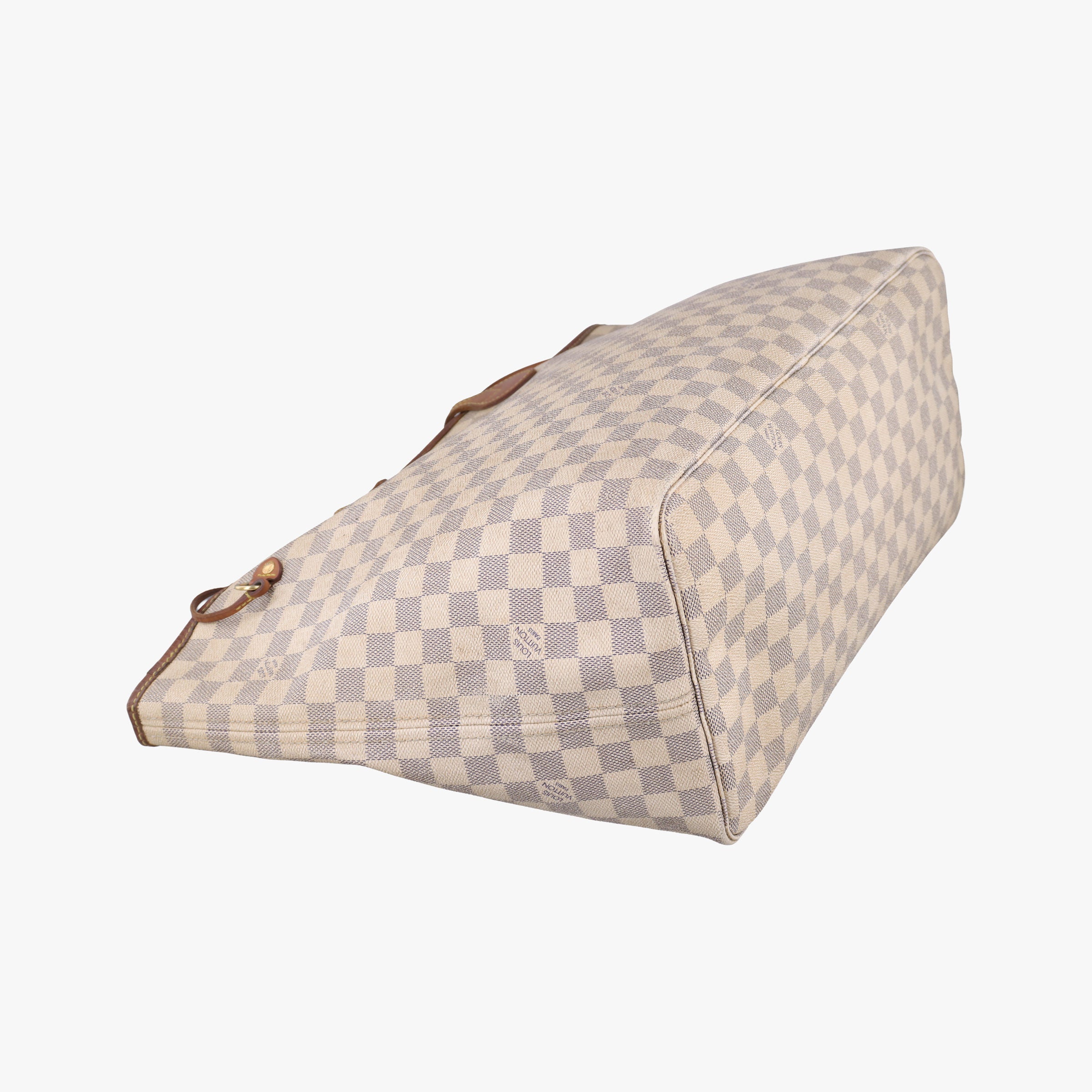 Pre-owned Louis Vuitton NEVERFULL GM AZUR Damier Canvas N51108 shoulderbag | stylenewstar
