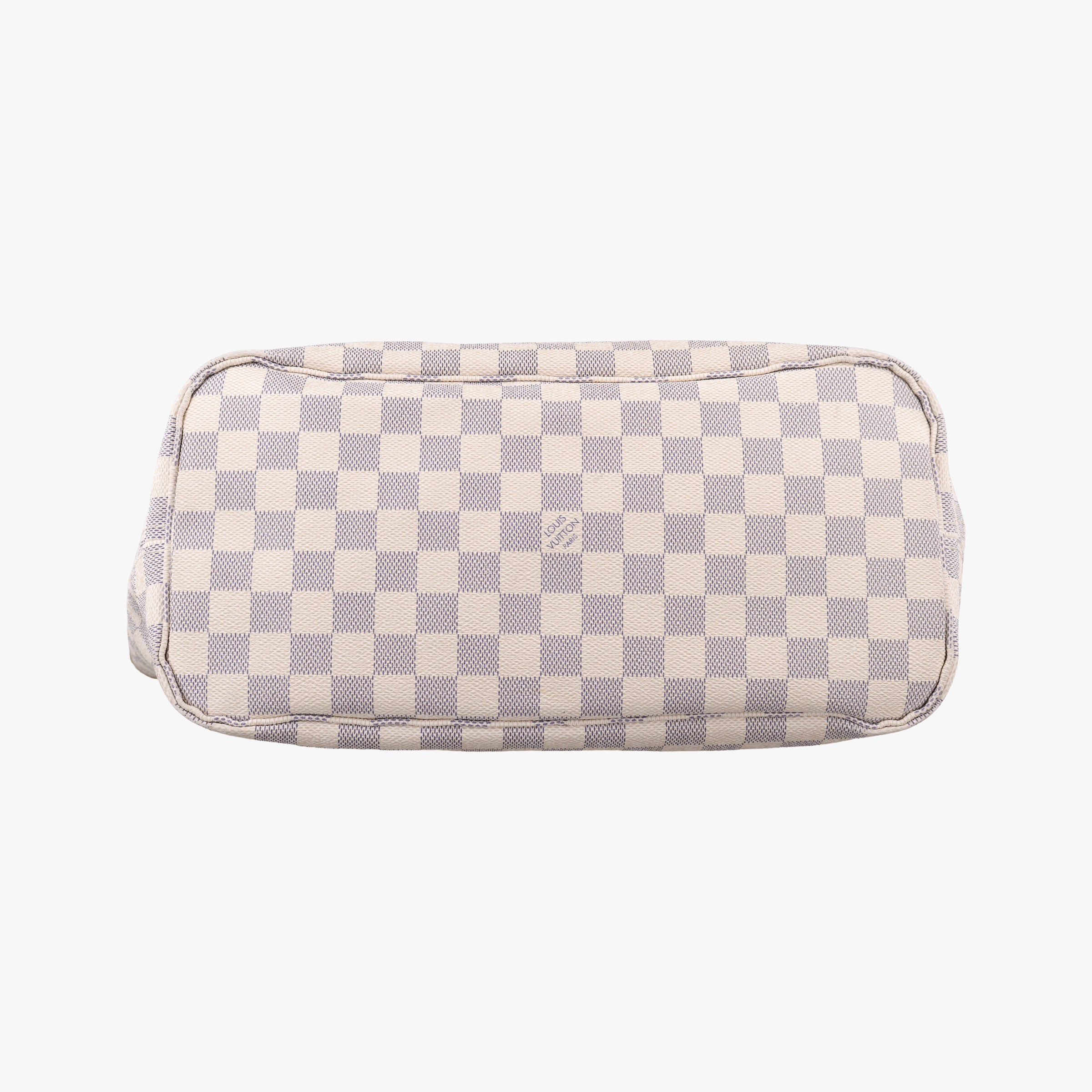 Pre-owned Louis Vuitton Neverfull MM Azur Damier Canvas N51107 handbag | stylenewstar