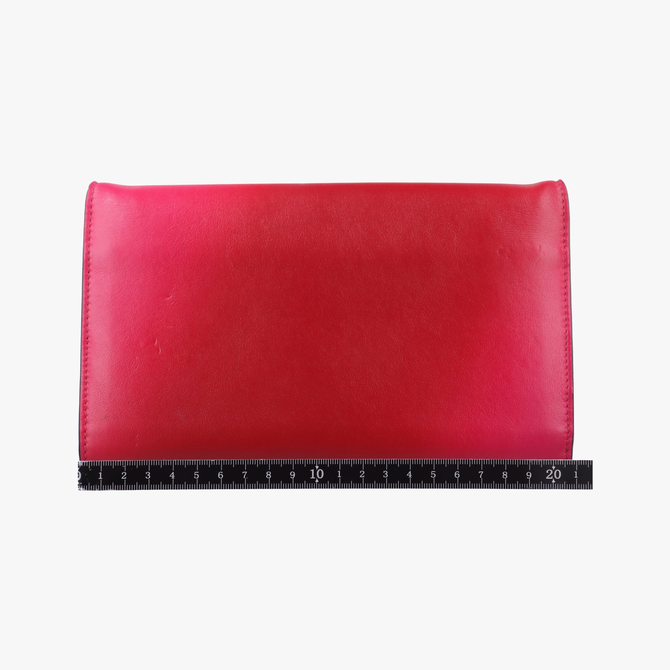 Pre-owned VERSACE DV One Medusa  Red Leather  shoulderbag | stylenewstar
