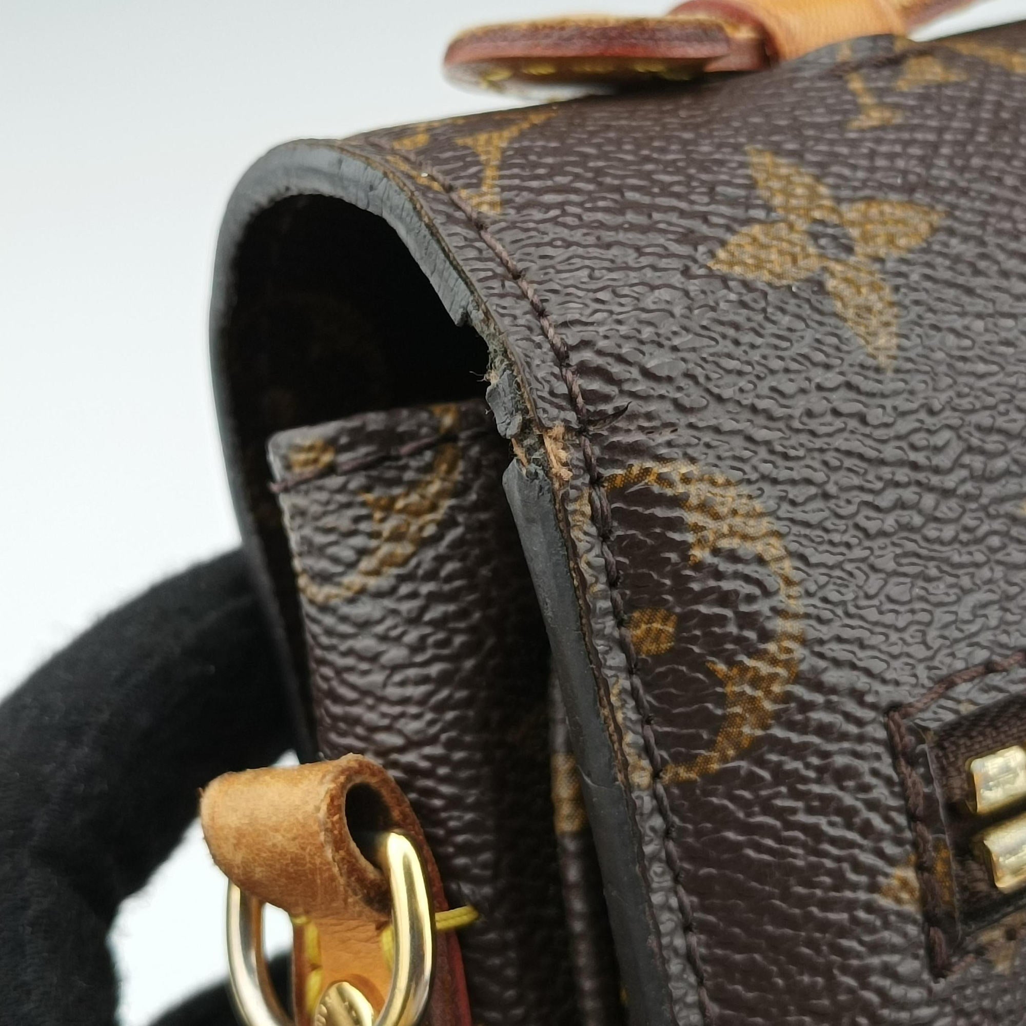 Pre-owned Louis Vuitton Pochette Metis MM Brown Monogram Canvas M44875 shoulderbag | stylenewstar