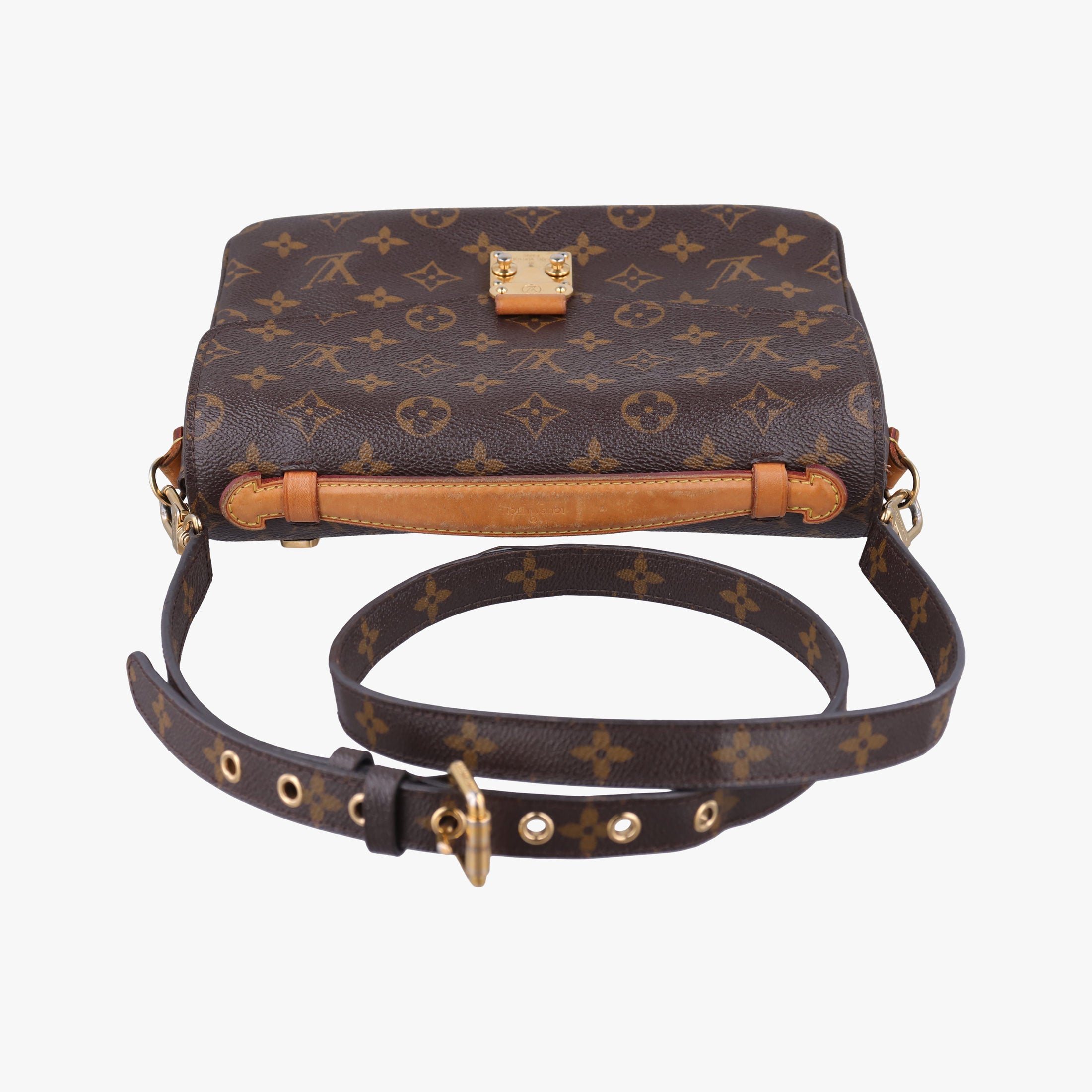 Pre-owned Louis Vuitton Pochette Metis MM Brown Monogram Canvas M44875 shoulderbag | stylenewstar