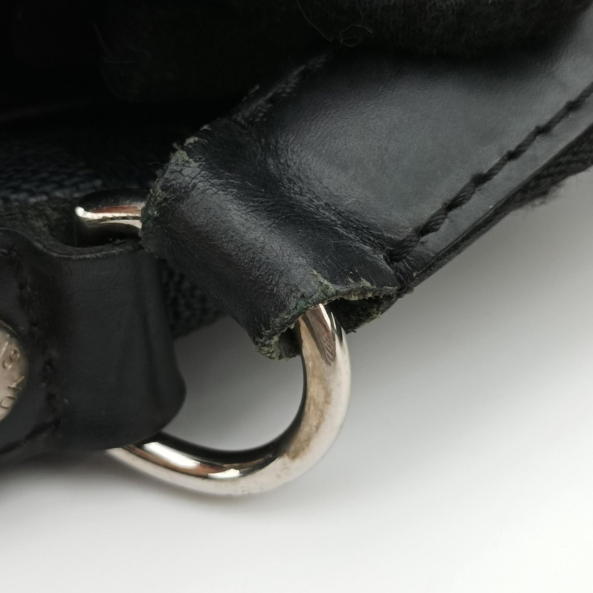 Pre-owned Louis Vuitton DANIEL MM Noir Damier GRAPHITE N58029 shoulderbag | stylenewstar