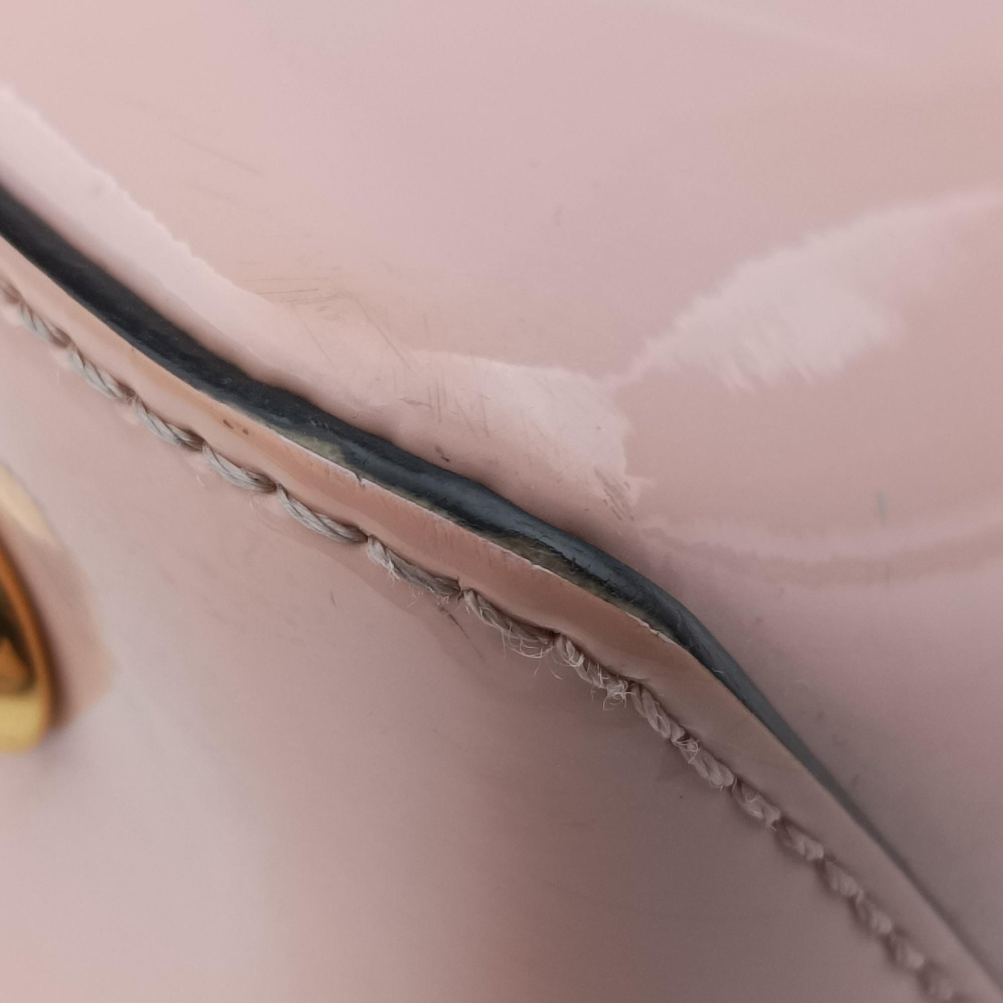 Vintage Louis Vuitton Tote Miroir Rose Ballerine Vernis M54639 shoulderbag | stylenewstar