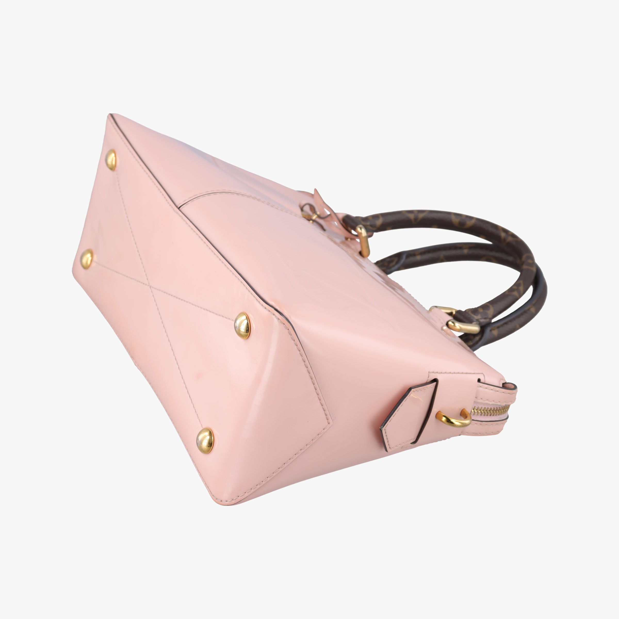 Vintage Louis Vuitton Tote Miroir Rose Ballerine Vernis M54639 shoulderbag | stylenewstar