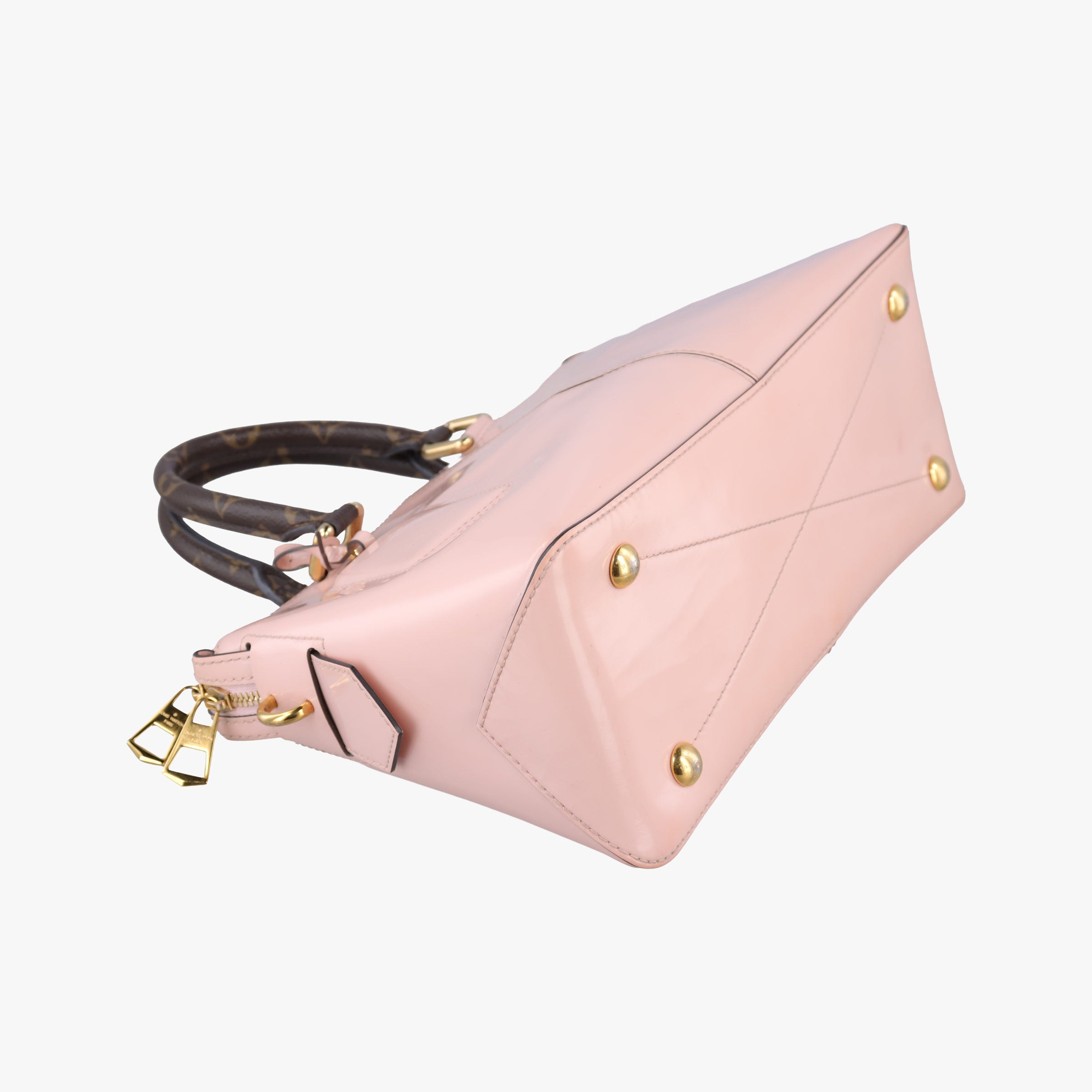 Vintage Louis Vuitton Tote Miroir Rose Ballerine Vernis M54639 shoulderbag | stylenewstar