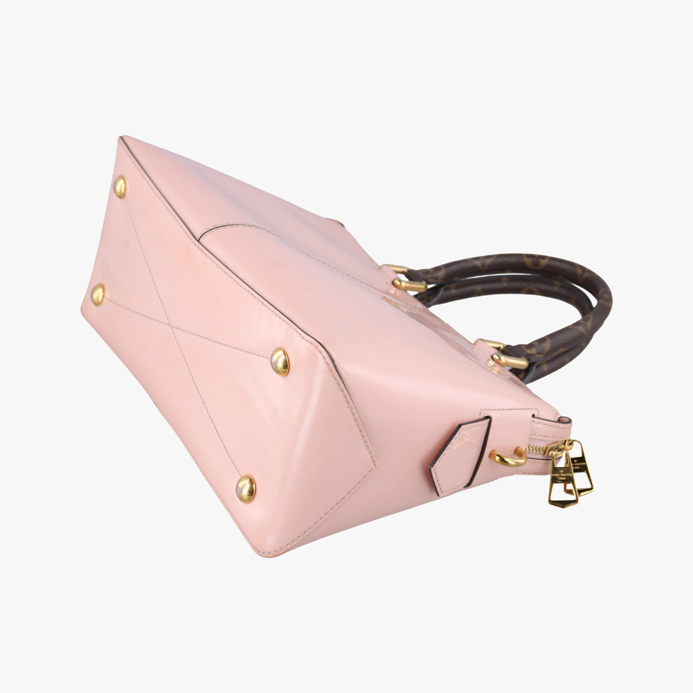 Vintage Louis Vuitton Tote Miroir Rose Ballerine Vernis M54639 shoulderbag | stylenewstar