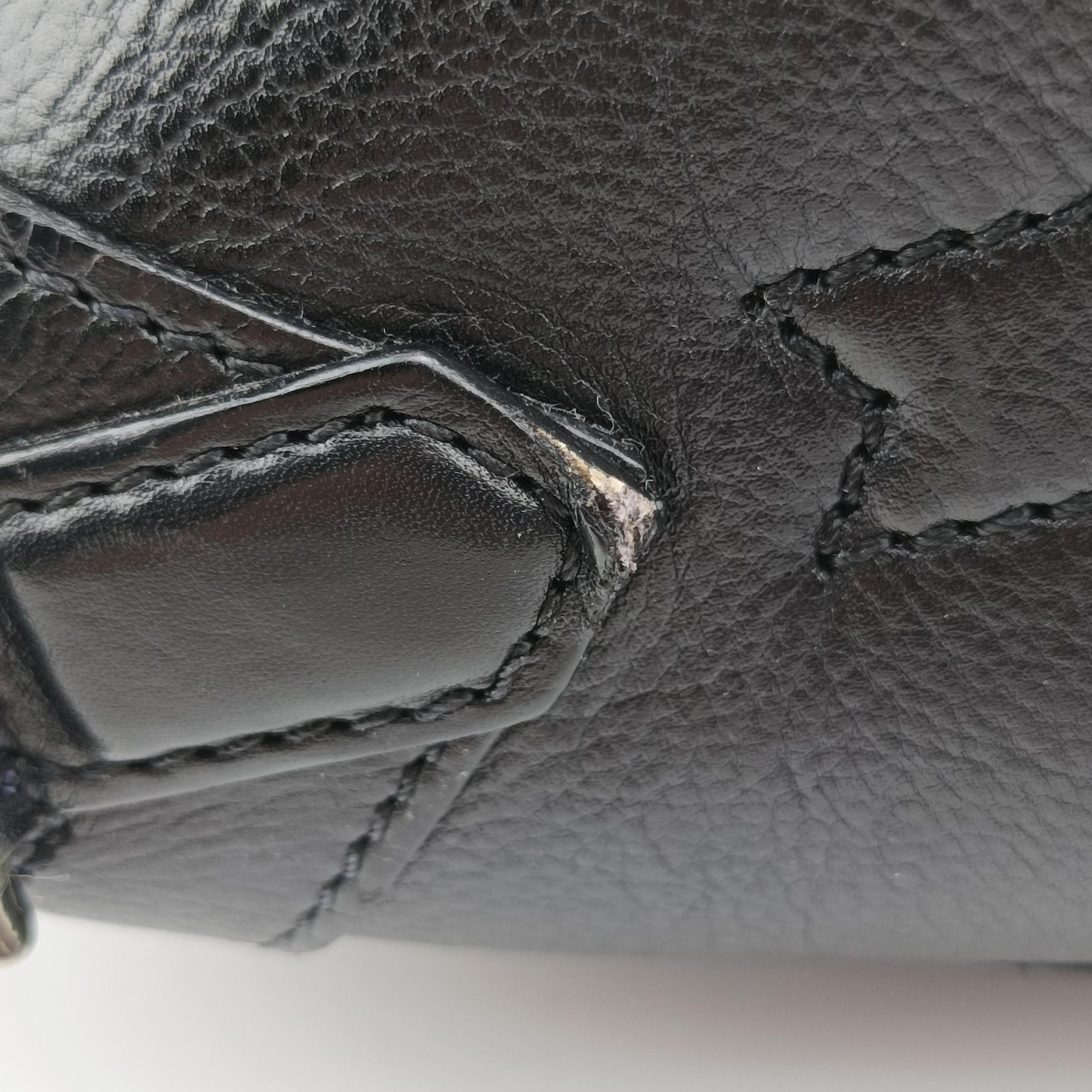 Pre-owned Givenchy Antigona Black Leather  shoulderbag | stylenewstar