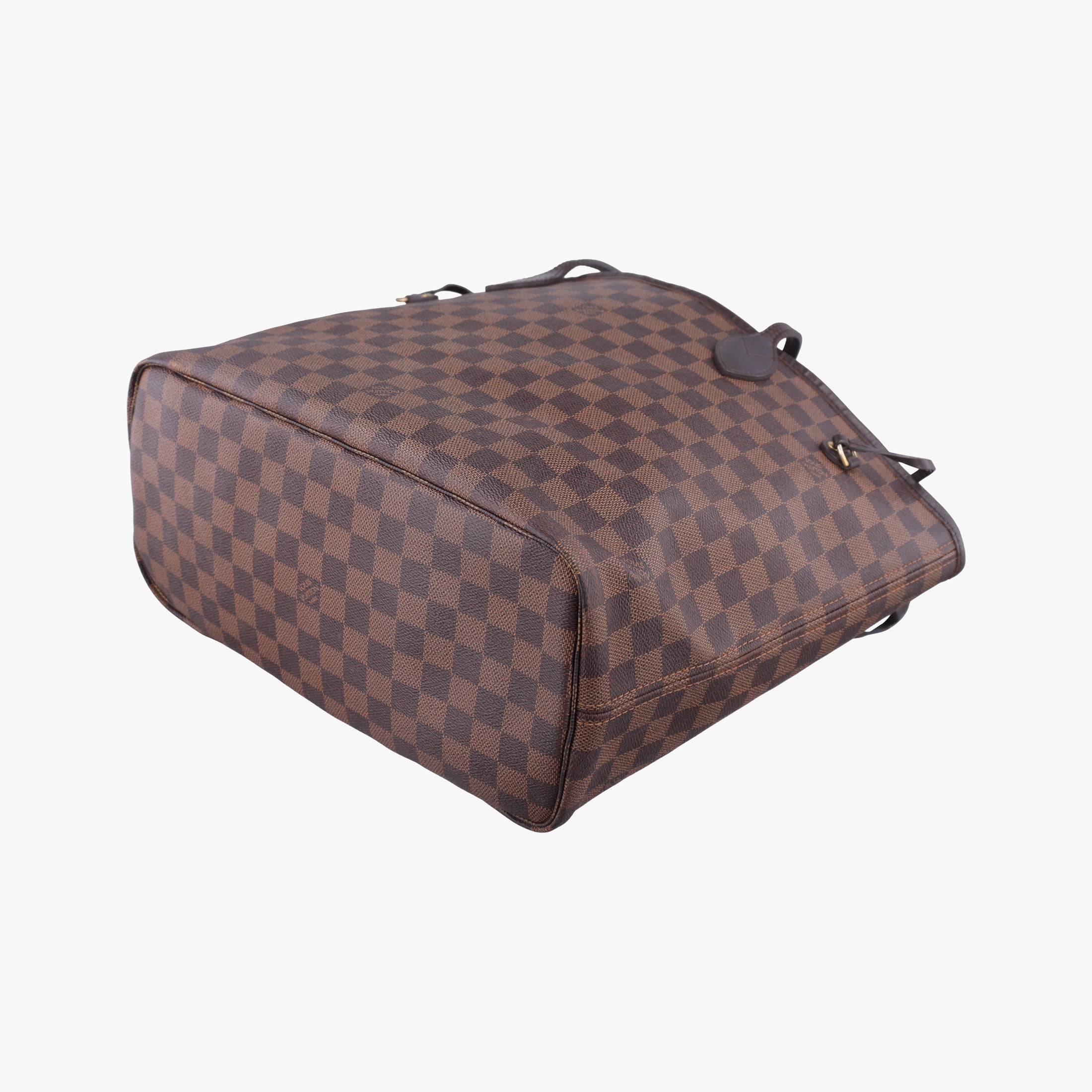 Pre-owned Louis Vuitton NEVERFULL MM EBENE Damier Canvas N51105 shoulderbag | stylenewstar