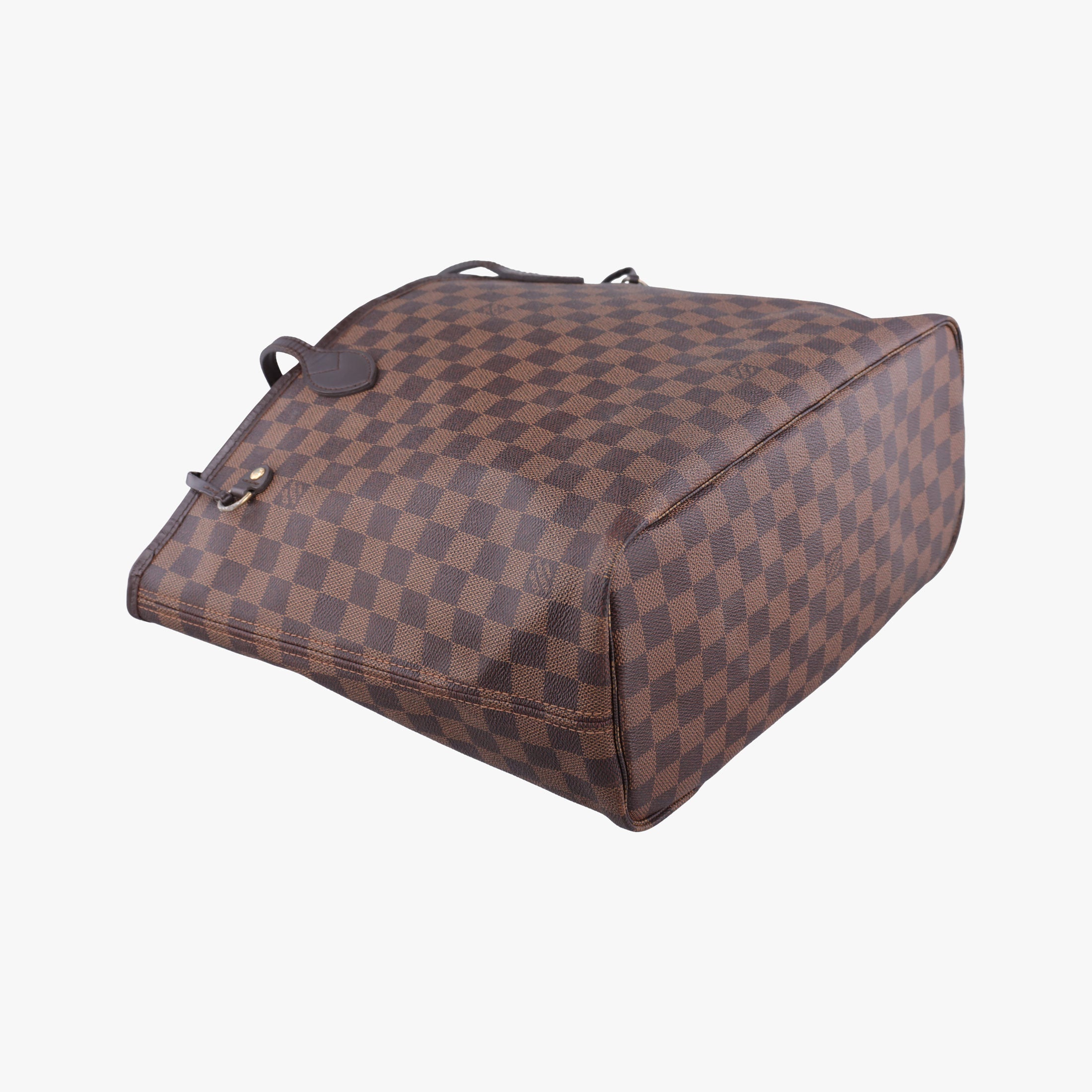 Pre-owned Louis Vuitton NEVERFULL MM EBENE Damier Canvas N51105 shoulderbag | stylenewstar
