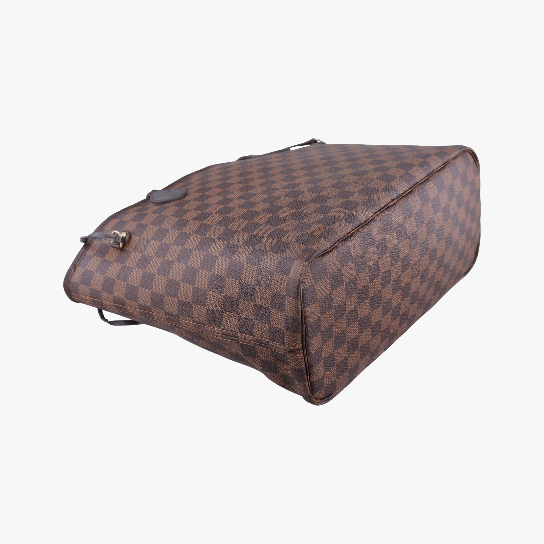 Pre-owned Louis Vuitton NEVERFULL MM EBENE Damier Canvas N51105 shoulderbag | stylenewstar