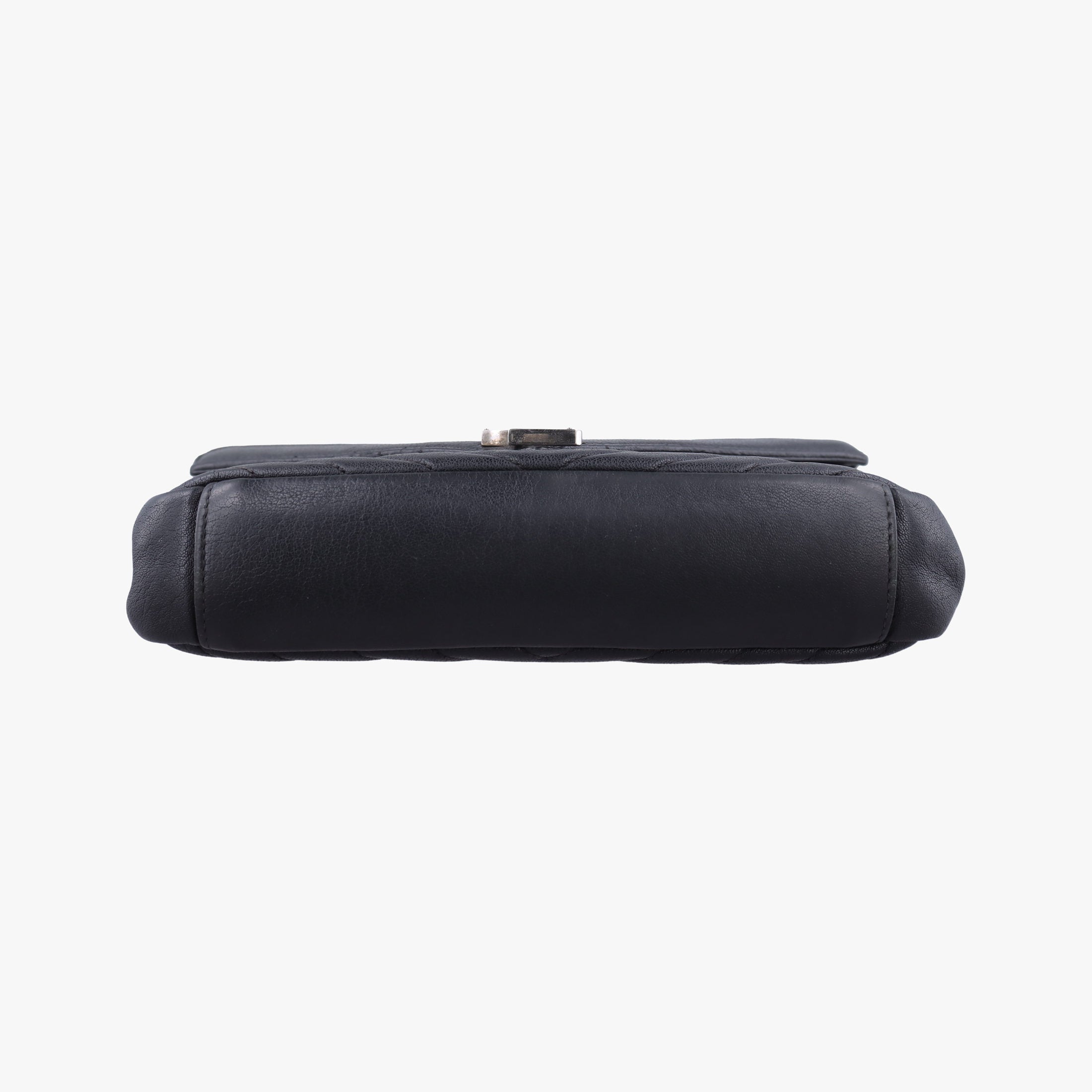 Vintage Yves Saint Laurent COLLEGE Black Leather 428056 shoulderbag | stylenewstar