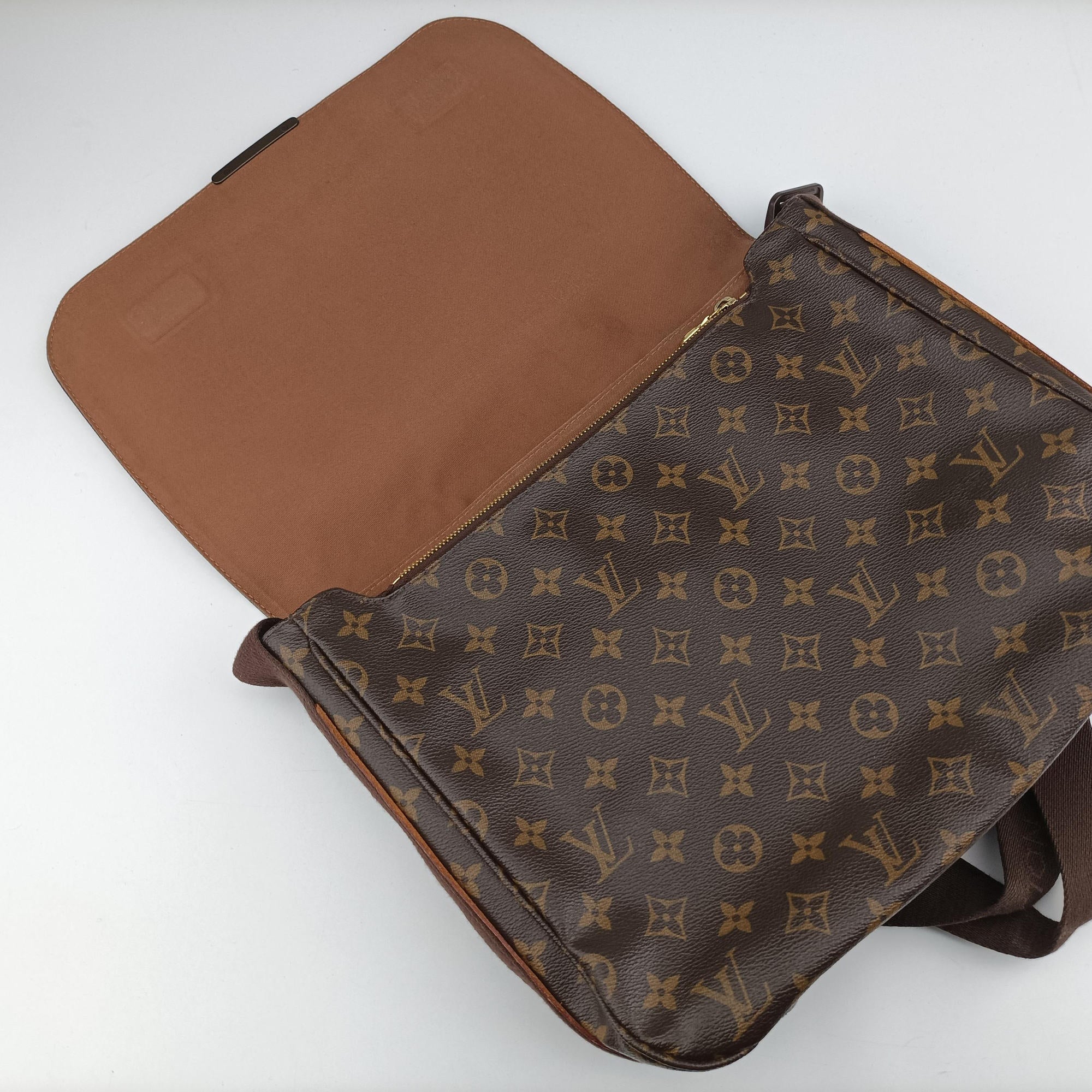 Pre-owned Louis Vuitton Messenger MM brown Monogram canvas M97038 shoulderbag | stylenewstar