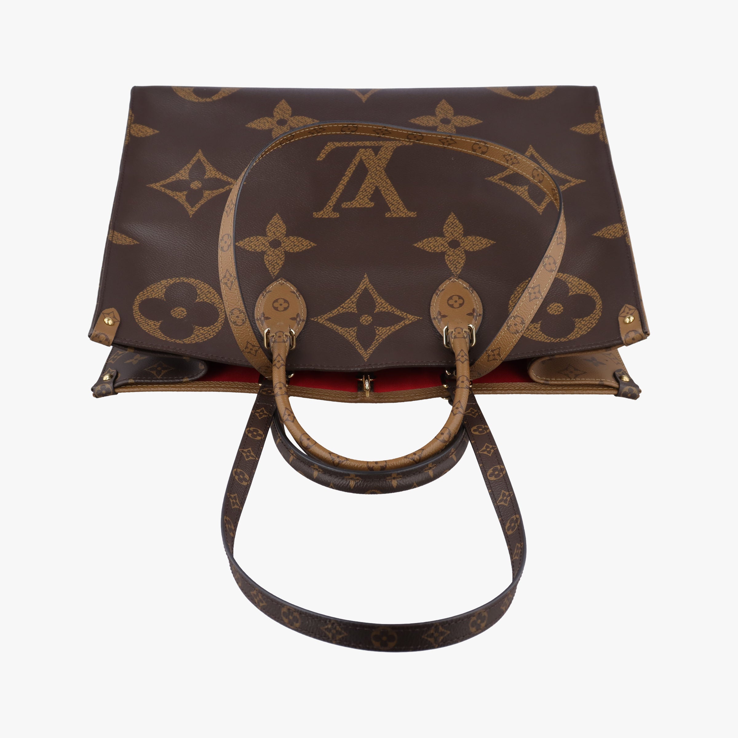 Pre-owned Louis Vuitton On the Go GM Monogram/Brown Monogram Canvas M45320 shoulderbag | stylenewstar