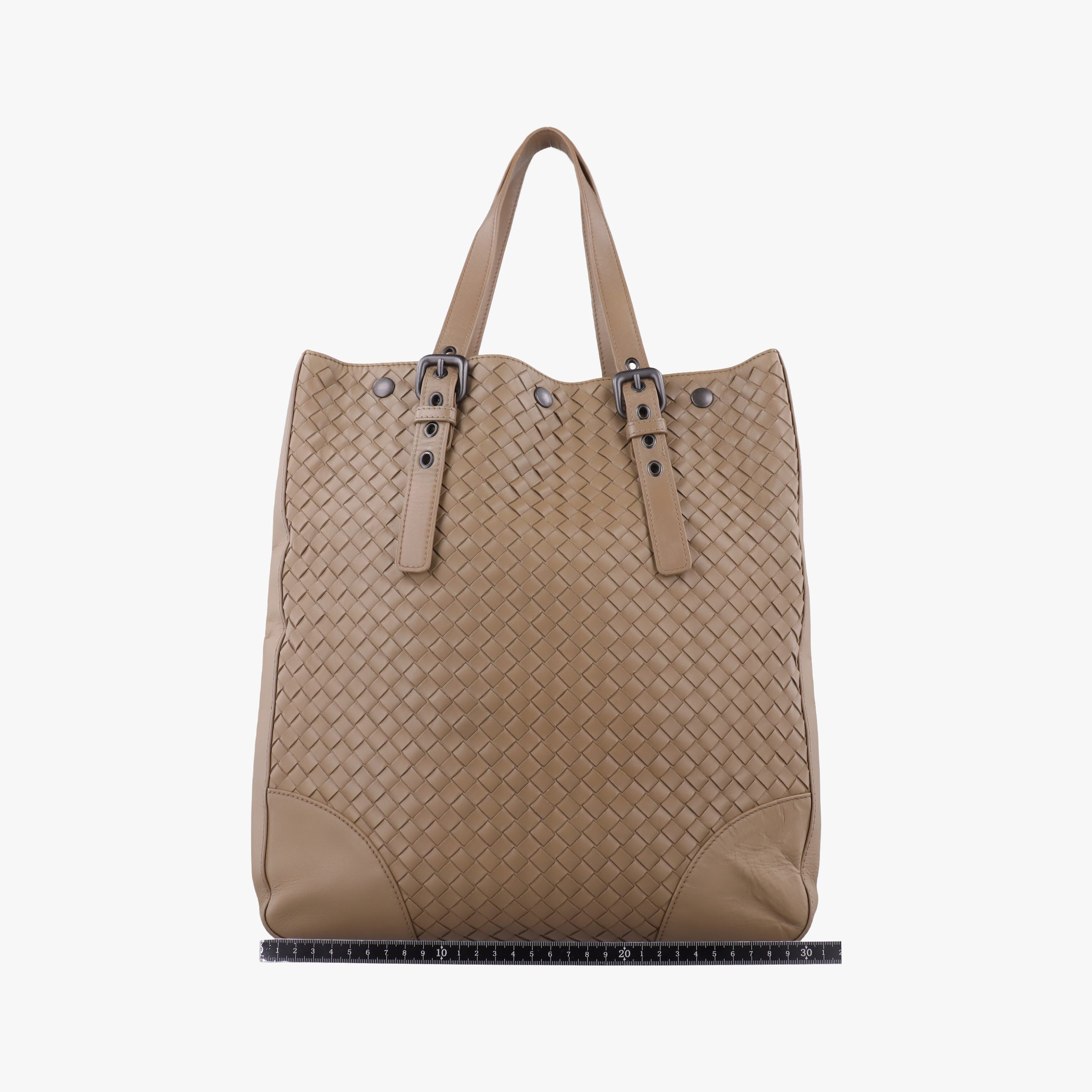 Secondhand Bottega Veneta Intrecciato Shopper Acatl Camel lambskin  handbag | stylenewstar