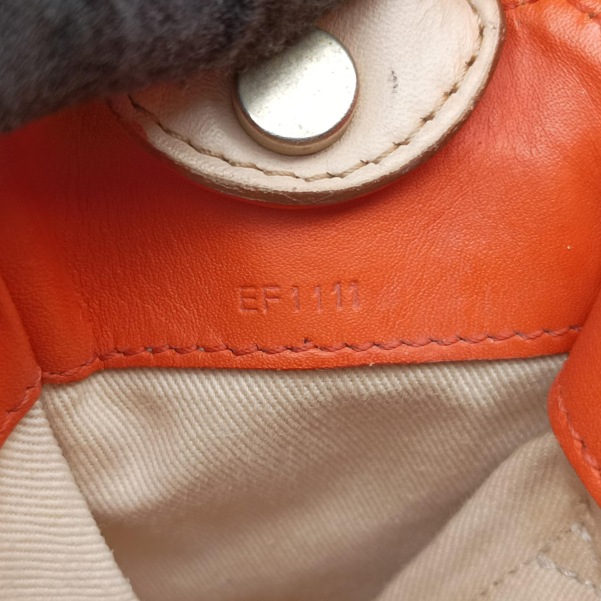 Vintage Givenchy Obsedia Coney Black × Orange × Beige Leather  shoulderbag | stylenewstar