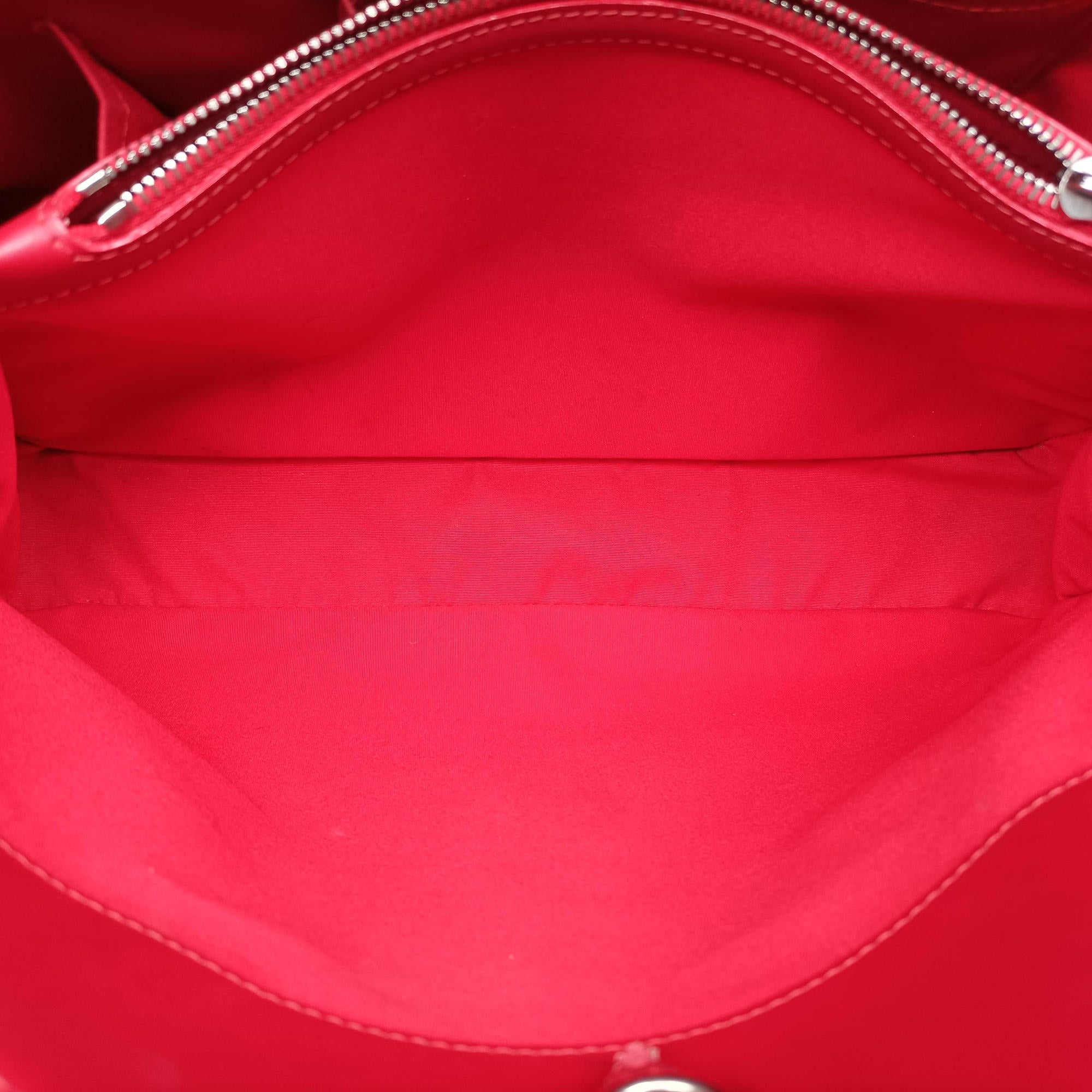 Secondhand Louis Vuitton Passy GM Rouge Epi M5925E handbag | stylenewstar