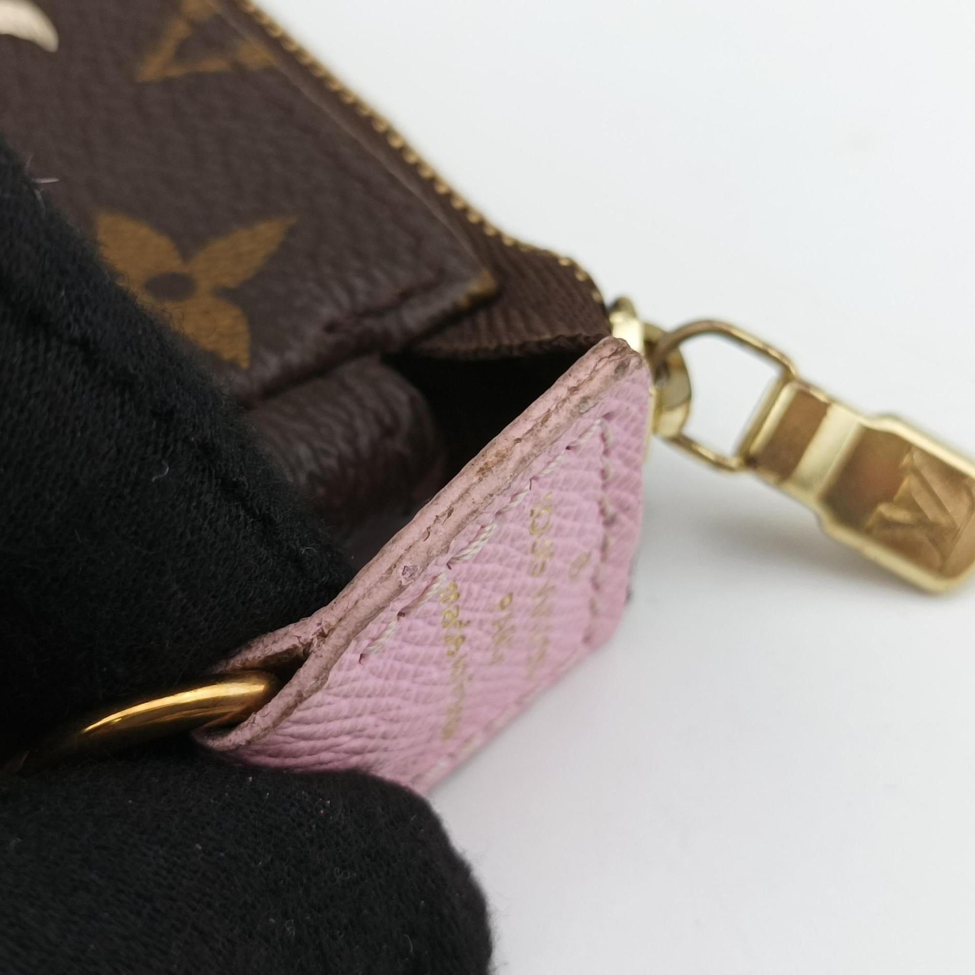 Pre-owned Louis Vuitton Mini Pochette Accessoires Atlantic Cruise brown×multi Monogram Canvas M62141 handbag | stylenewstar