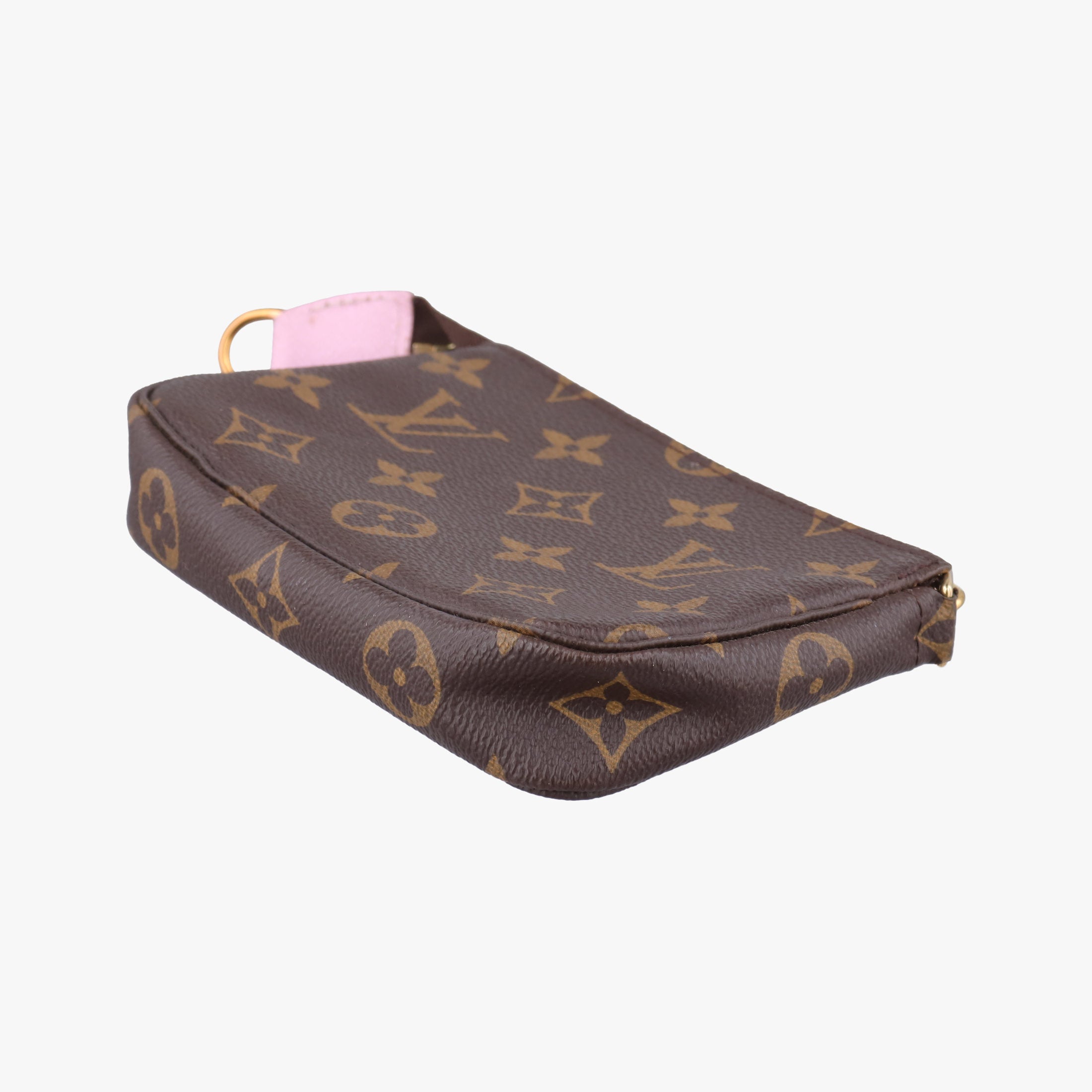 Pre-owned Louis Vuitton Mini Pochette Accessoires Atlantic Cruise brown×multi Monogram Canvas M62141 handbag | stylenewstar