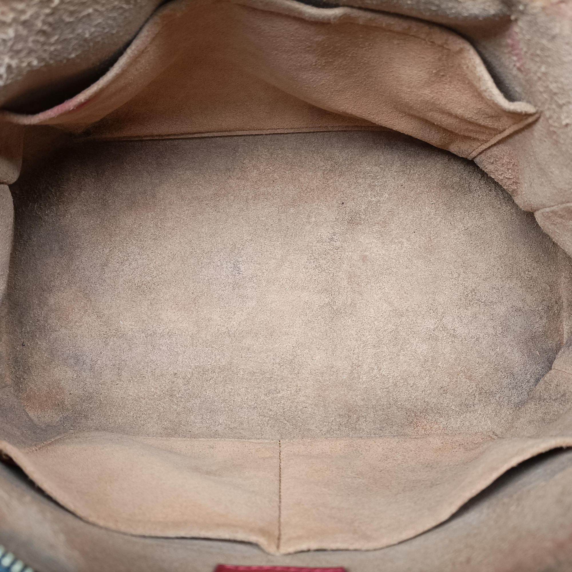Vintage Louis Vuitton TUILERIES tote Brown×Noir×Red Monogram Canvas ácalf leather M41454 handbag | stylenewstar