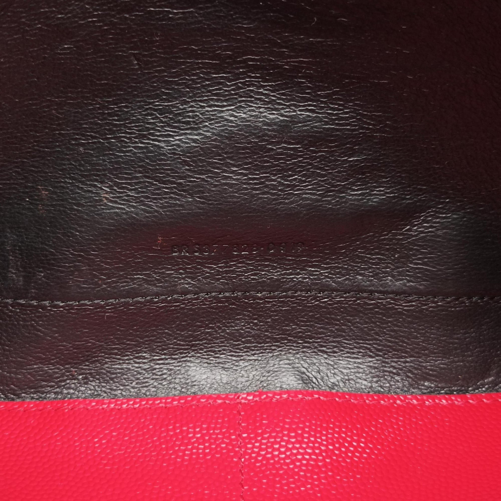 Secondhand Yves Saint Laurent Cassandre Red Caviar Leather 377828 shoulderbag | stylenewstar
