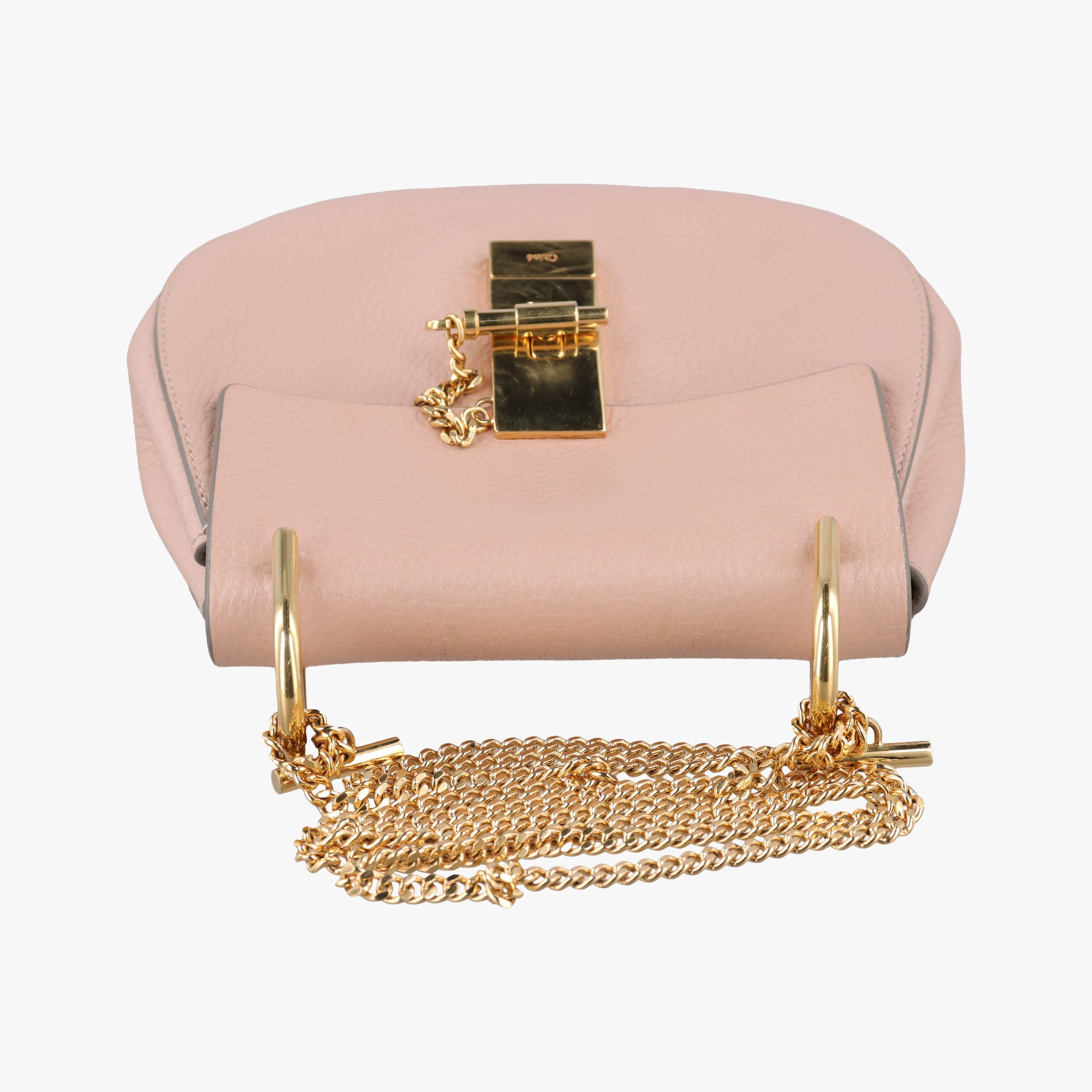 Pre-owned Chloe DREW Pink Leather  shoulderbag | stylenewstar