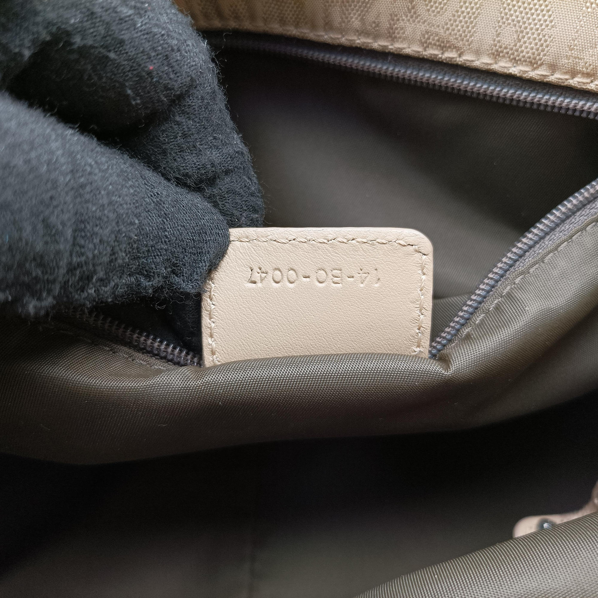 Pre-owned Christian Dior Lovely Trotter khaki Cotton Canvas × Leather  handbag | stylenewstar