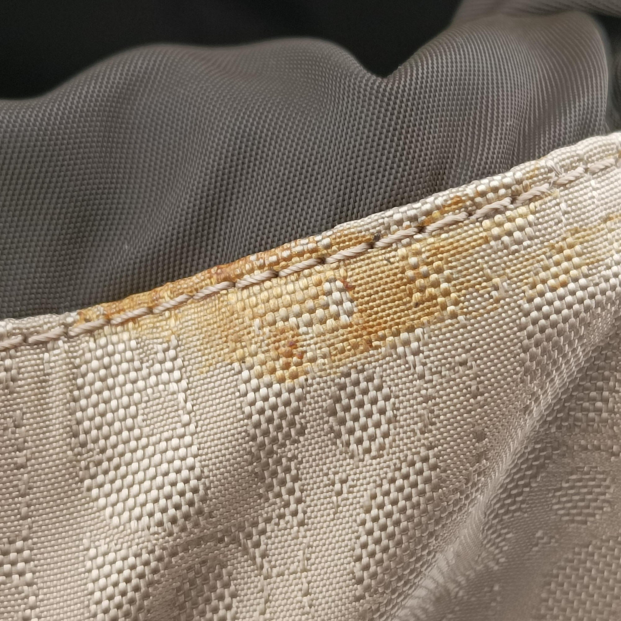 Pre-owned Christian Dior Lovely Trotter khaki Cotton Canvas × Leather  handbag | stylenewstar