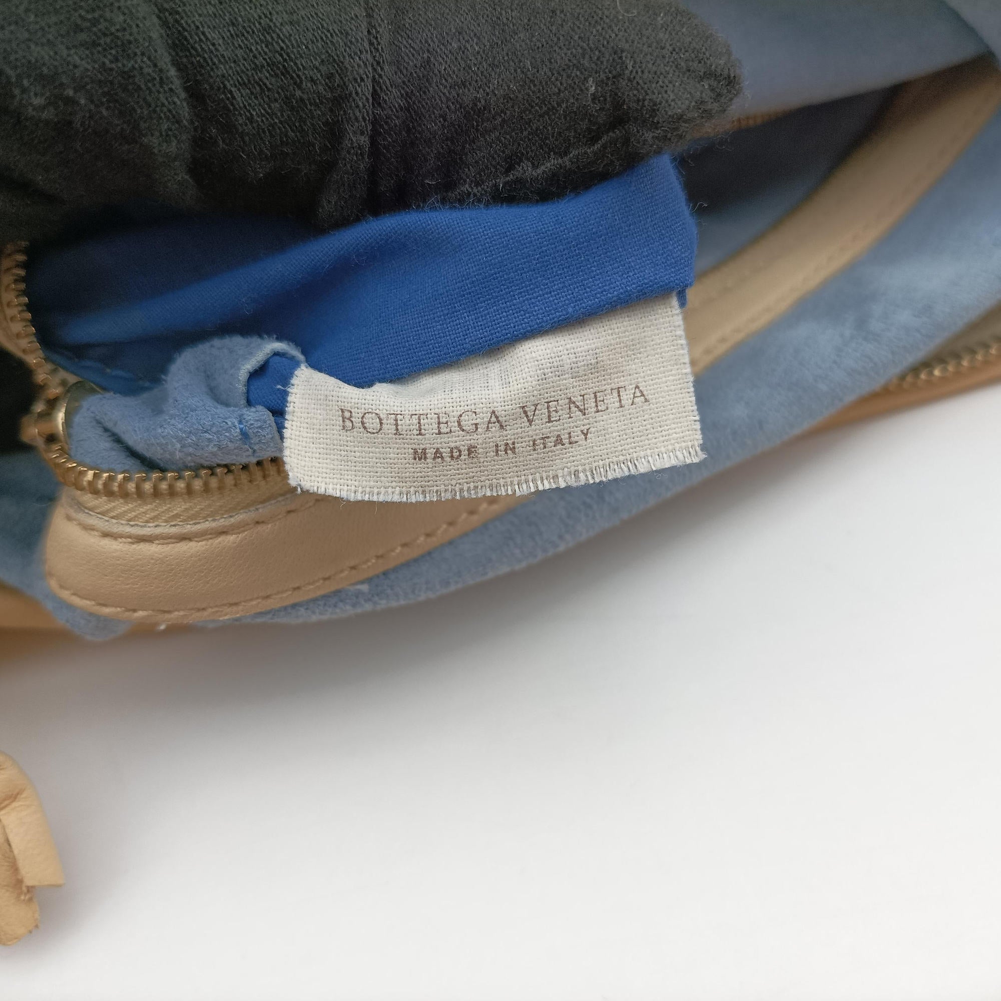 Pre-owned Bottega Veneta Intrecciato Beige lambskin  handbag | stylenewstar
