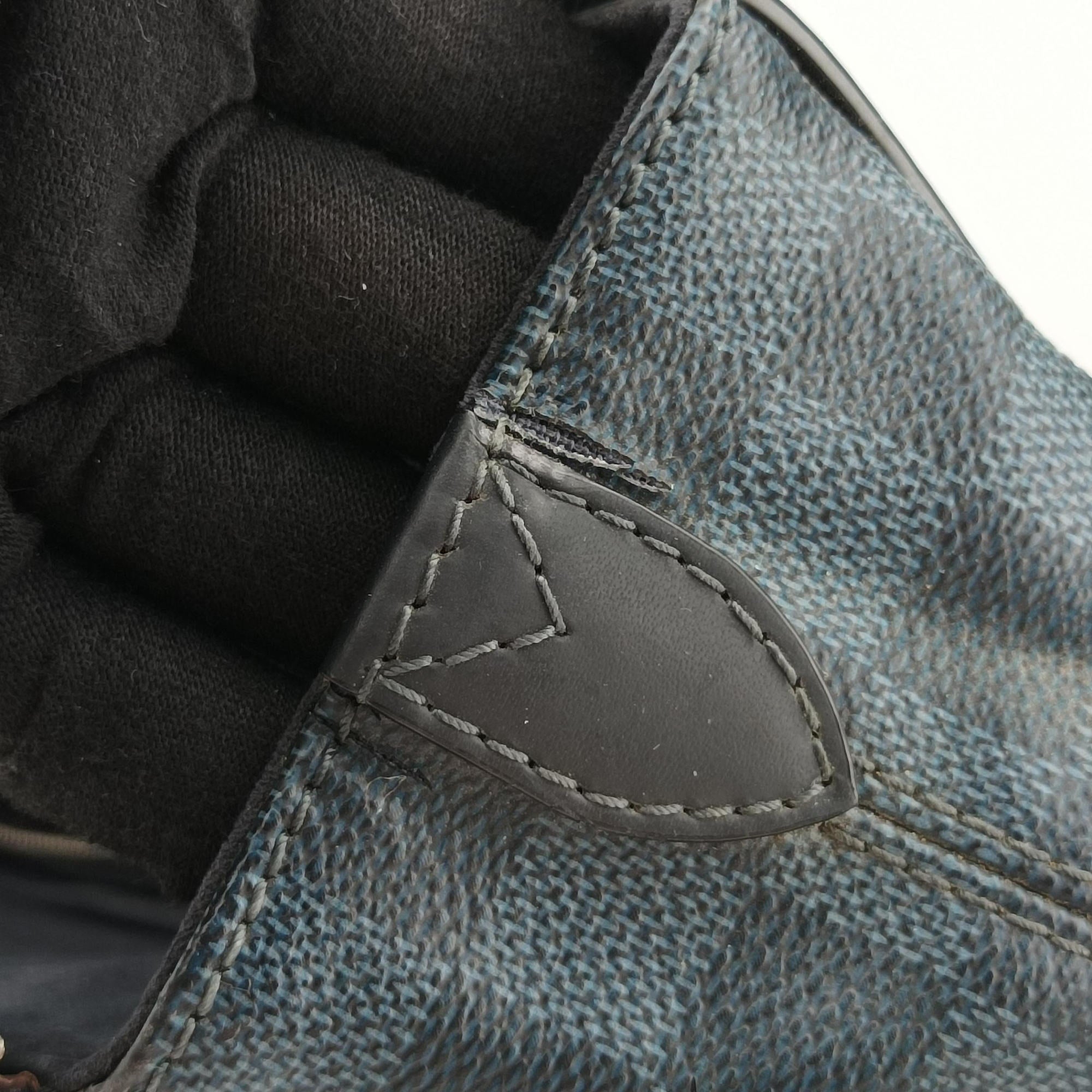 Vintage Louis Vuitton Greenwich Noirxblue Damier Cobalt N41351 shoulderbag | stylenewstar