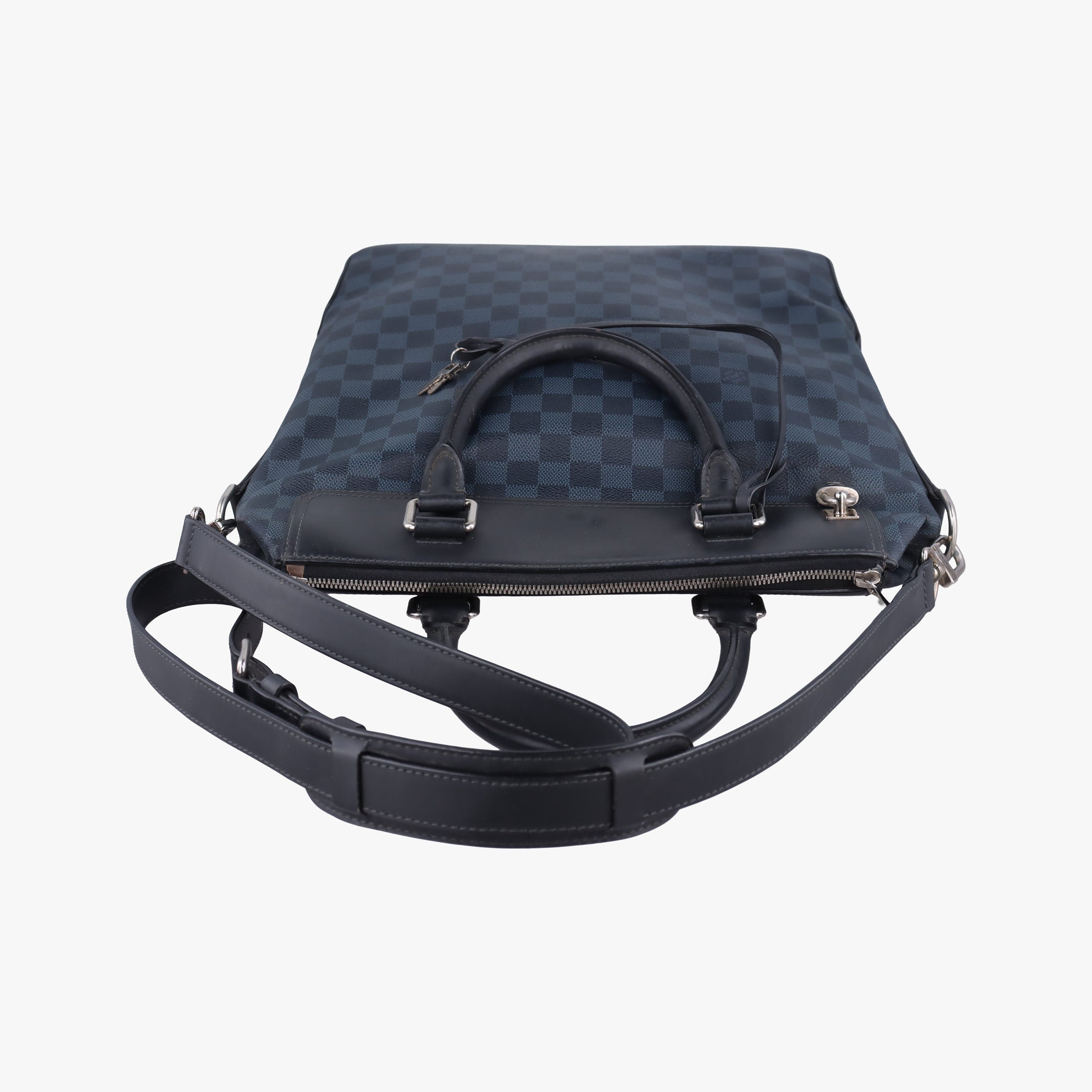 Vintage Louis Vuitton Greenwich Noirxblue Damier Cobalt N41351 shoulderbag | stylenewstar