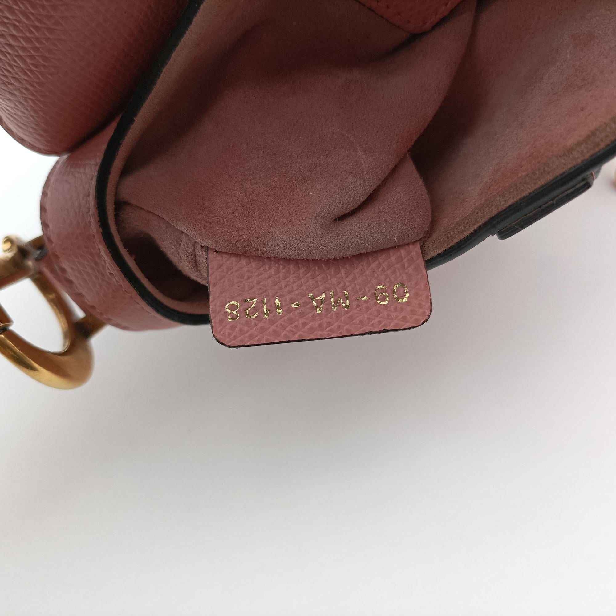 Pre-owned Christian Dior Saddle Pink Leather  handbag | stylenewstar