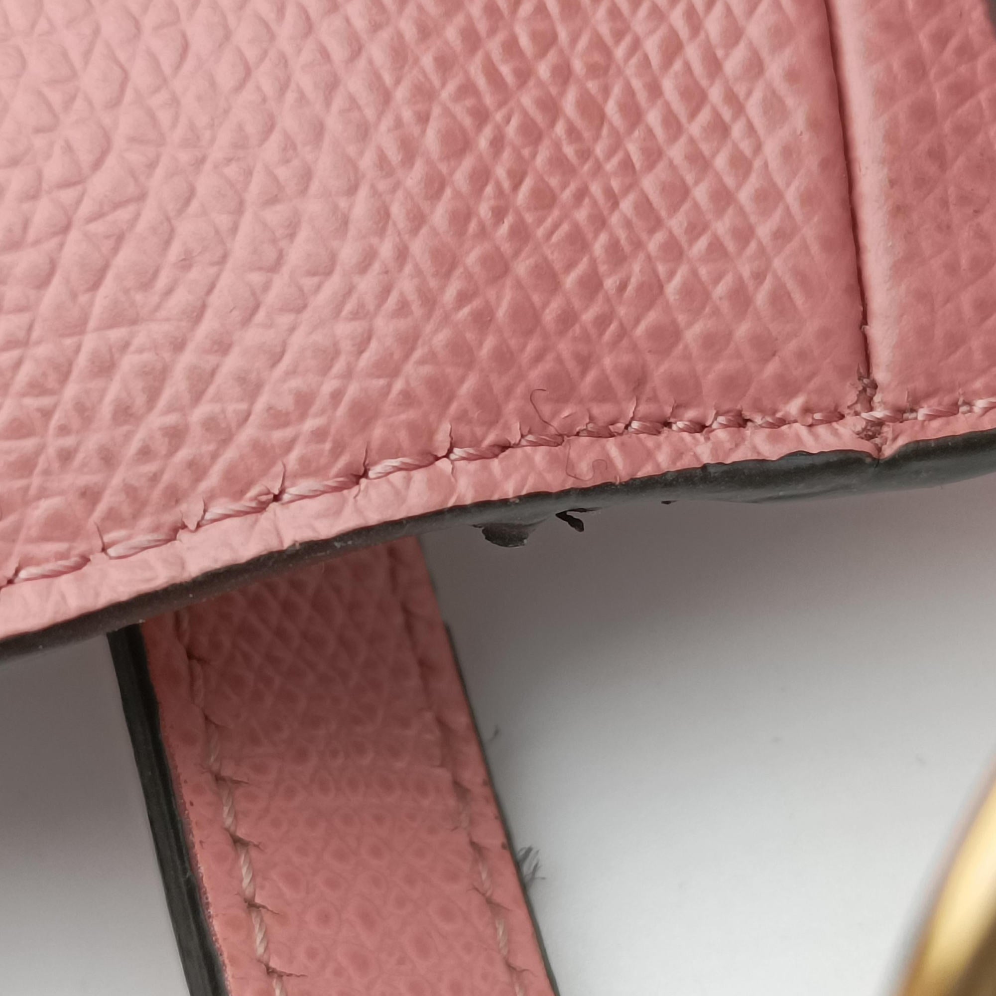Pre-owned Christian Dior Saddle Pink Leather  handbag | stylenewstar