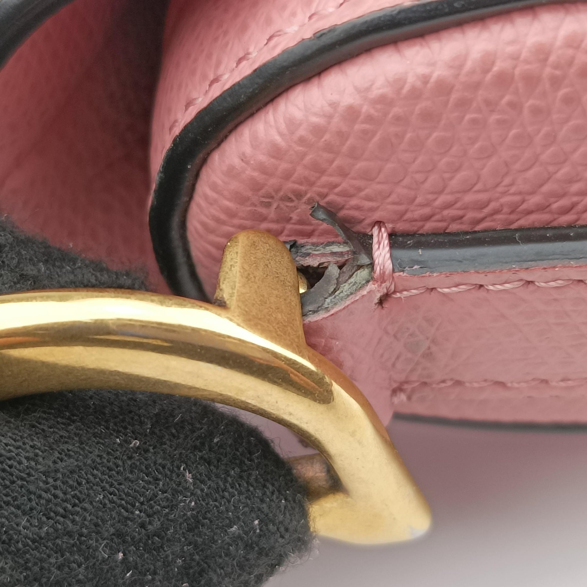 Pre-owned Christian Dior Saddle Pink Leather  handbag | stylenewstar