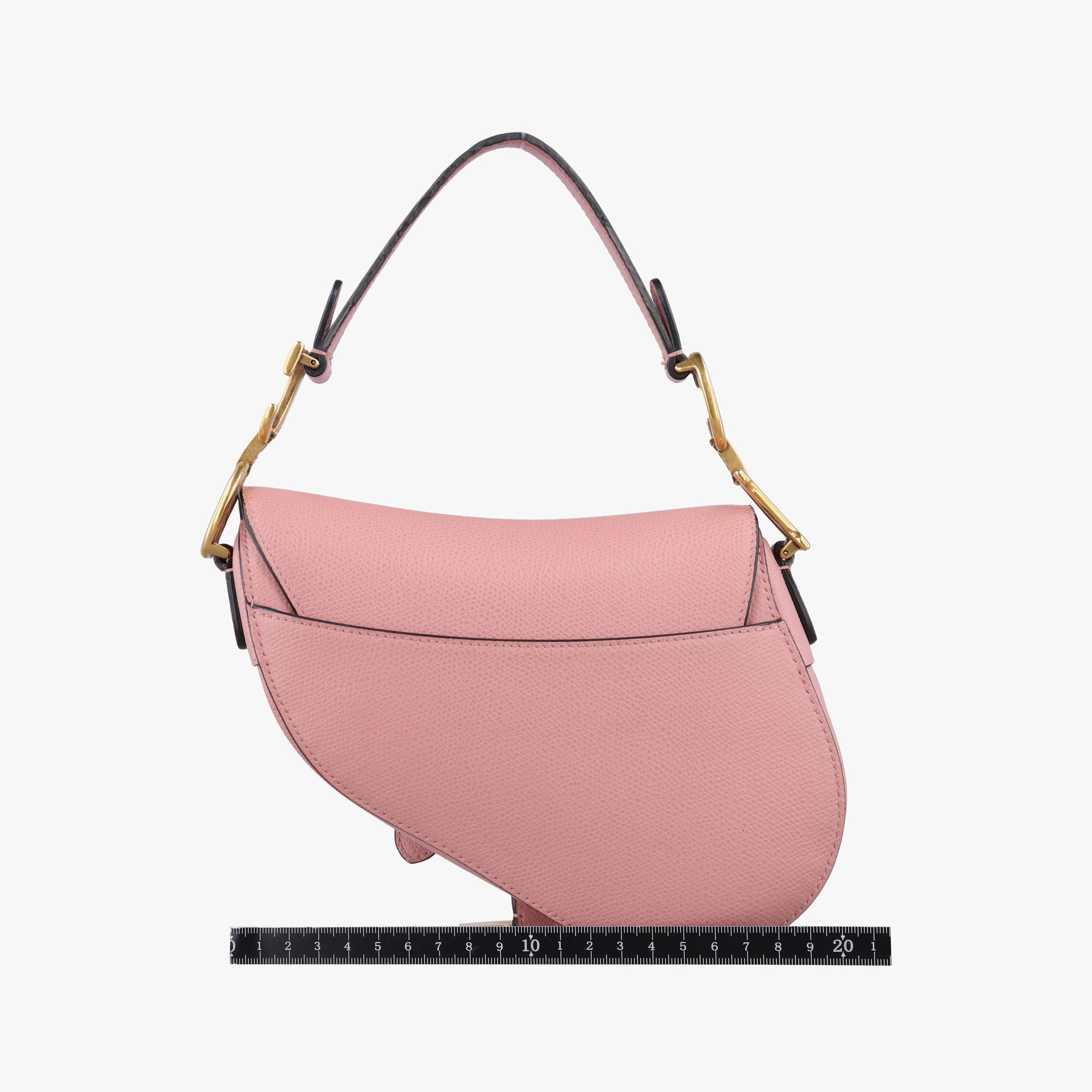 Pre-owned Christian Dior Saddle Pink Leather  handbag | stylenewstar