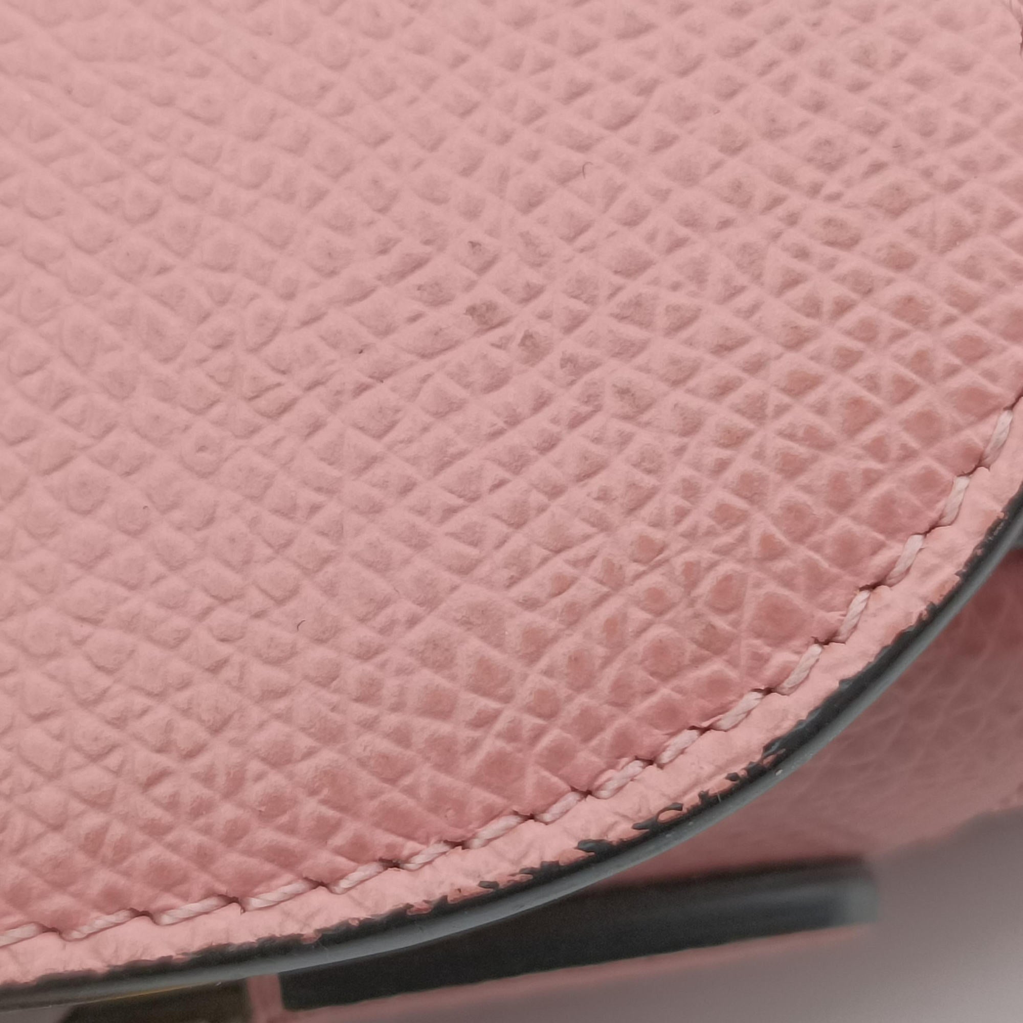 Pre-owned Christian Dior Saddle Pink Leather  handbag | stylenewstar