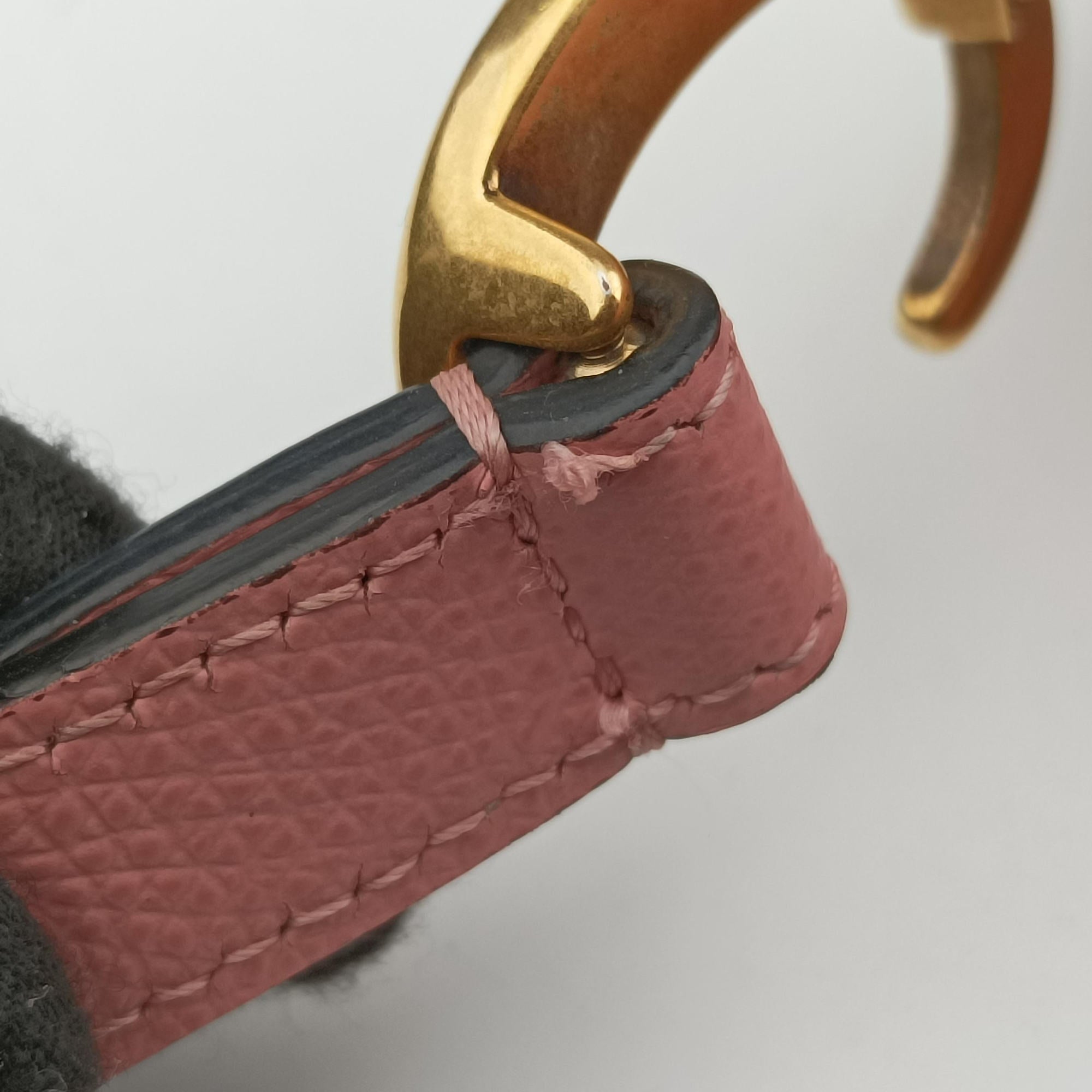 Pre-owned Christian Dior Saddle Pink Leather  handbag | stylenewstar