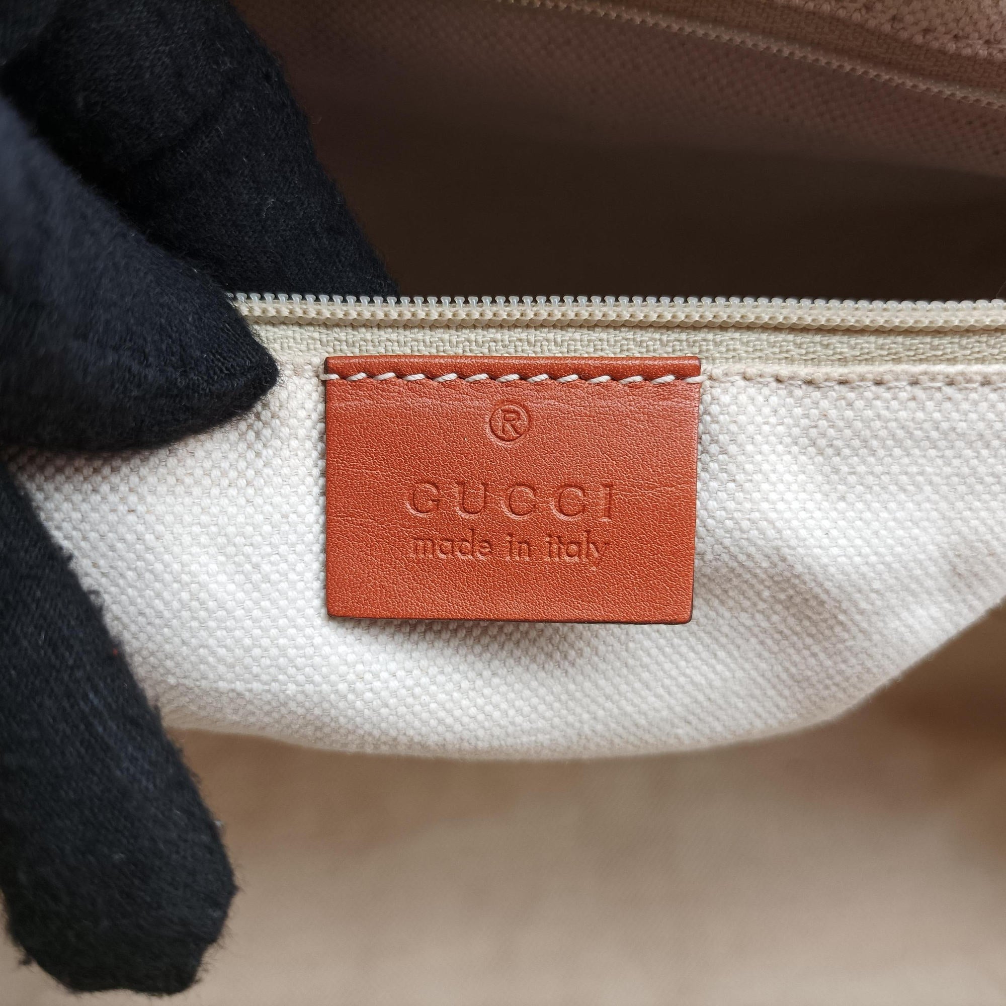 Secondhand Gucci Sukey Orange Leather 247902 handbag | stylenewstar