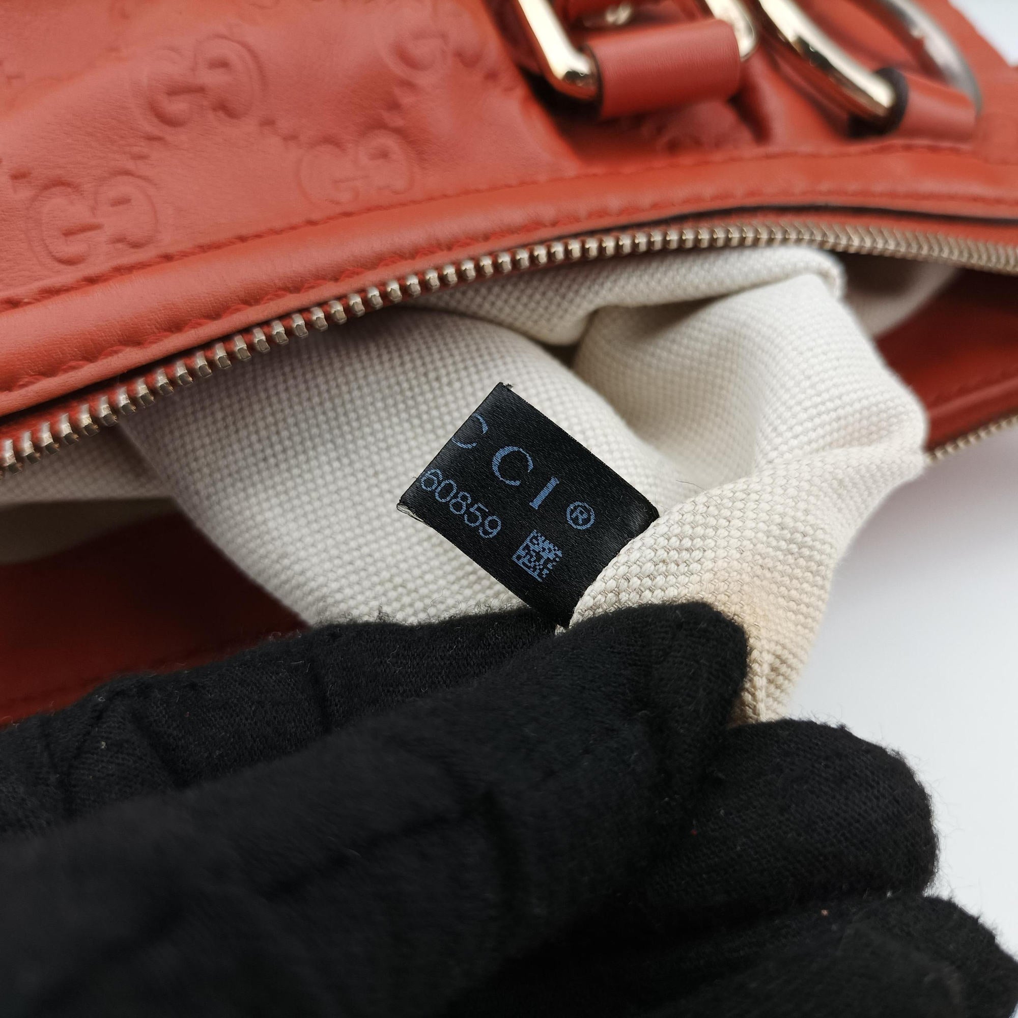 Secondhand Gucci Sukey Orange Leather 247902 handbag | stylenewstar
